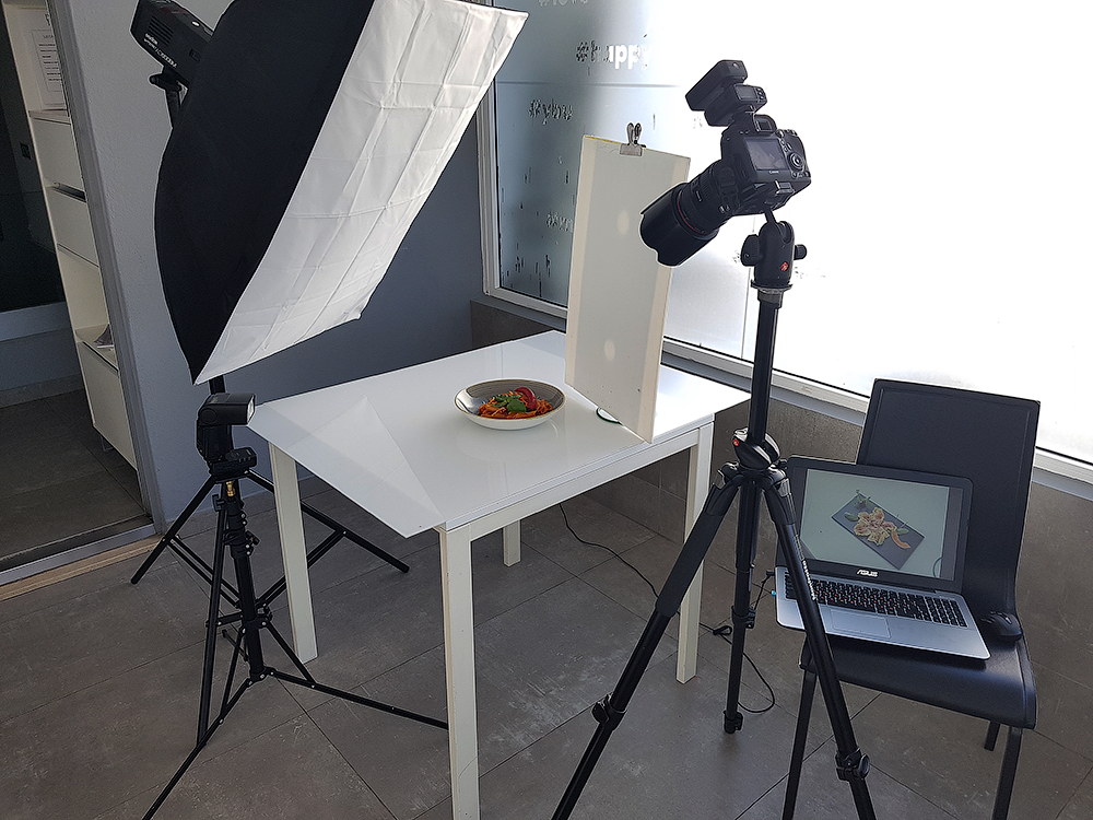Nos bastidores!