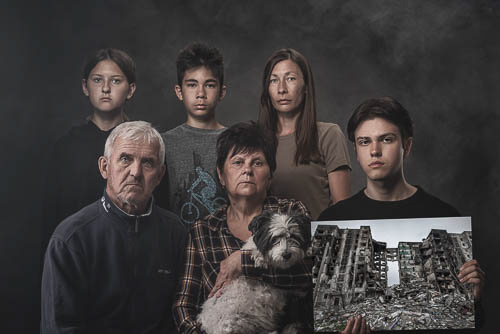 BORODYANKA Família Herasimyuk, Ivanenko, Malinovskyi