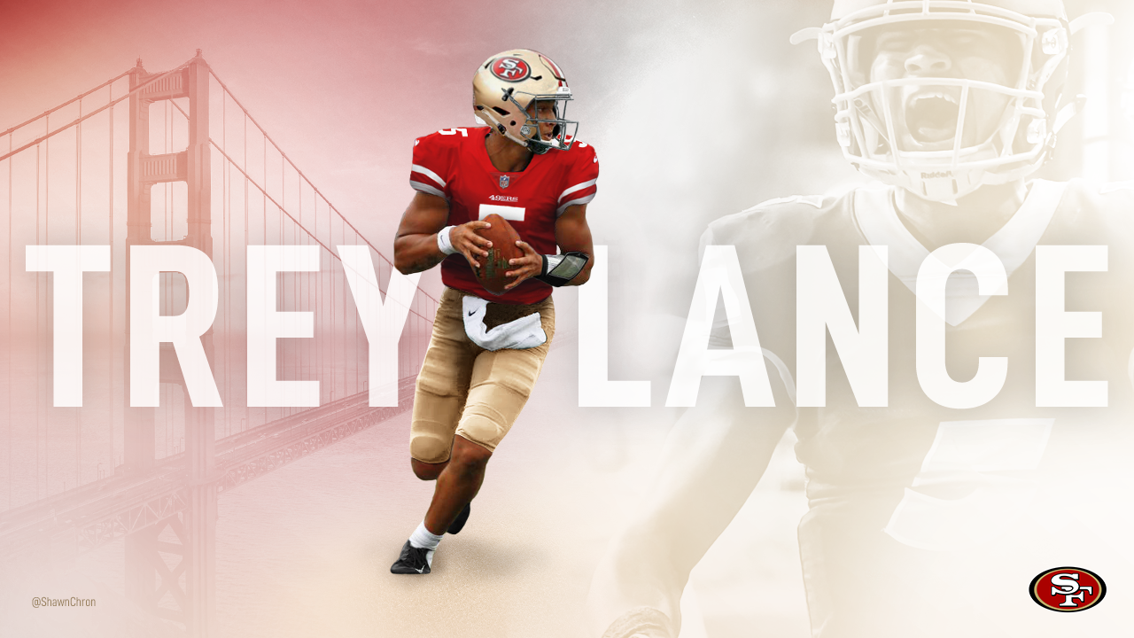 trey lance wallpaper 49ers