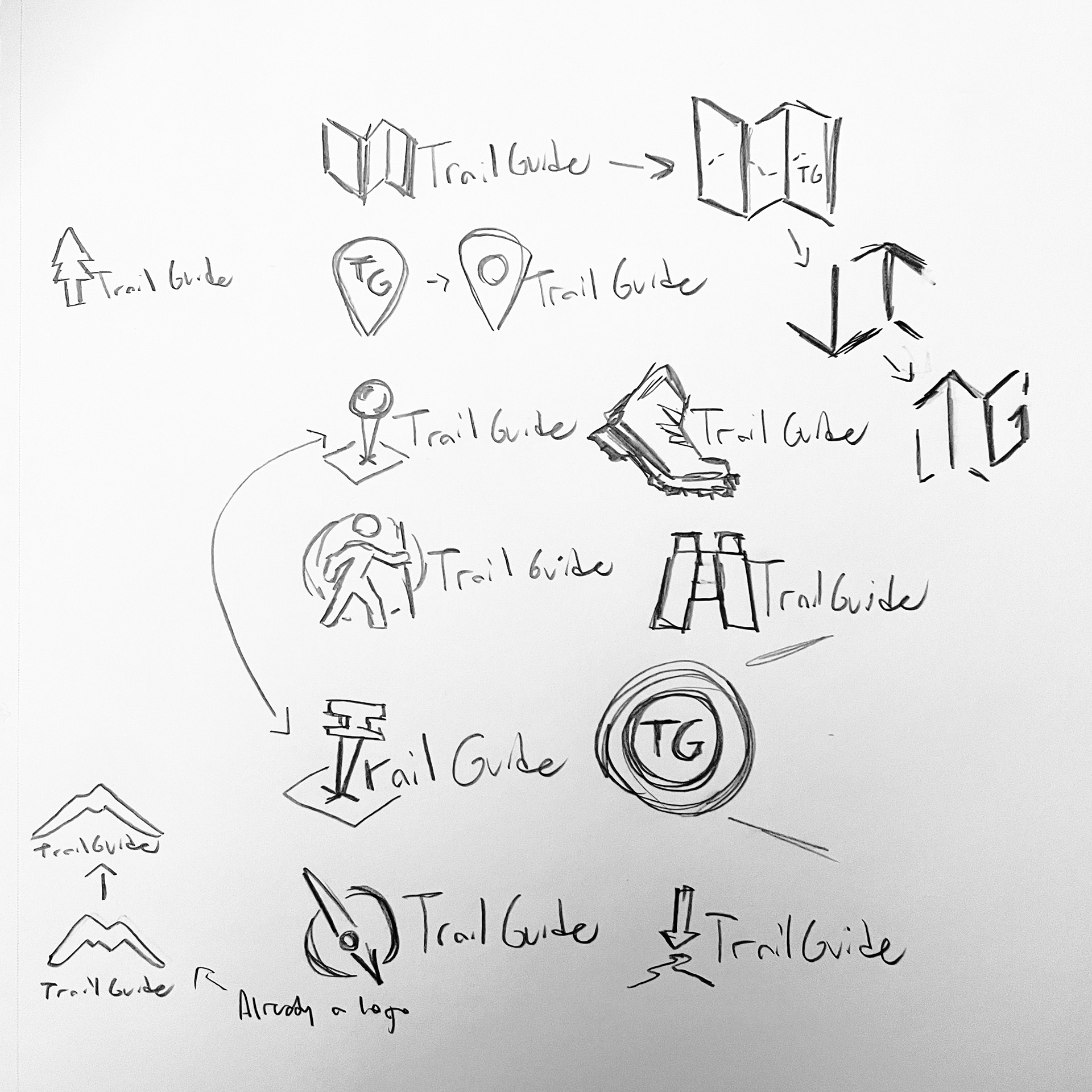 Logo Ideation Sketches