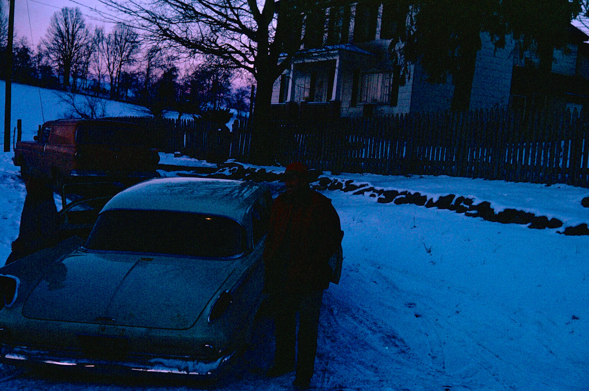 These were slides taken by my father in the early 1960's at the McCorkle Farm after a big deer hunting expedition