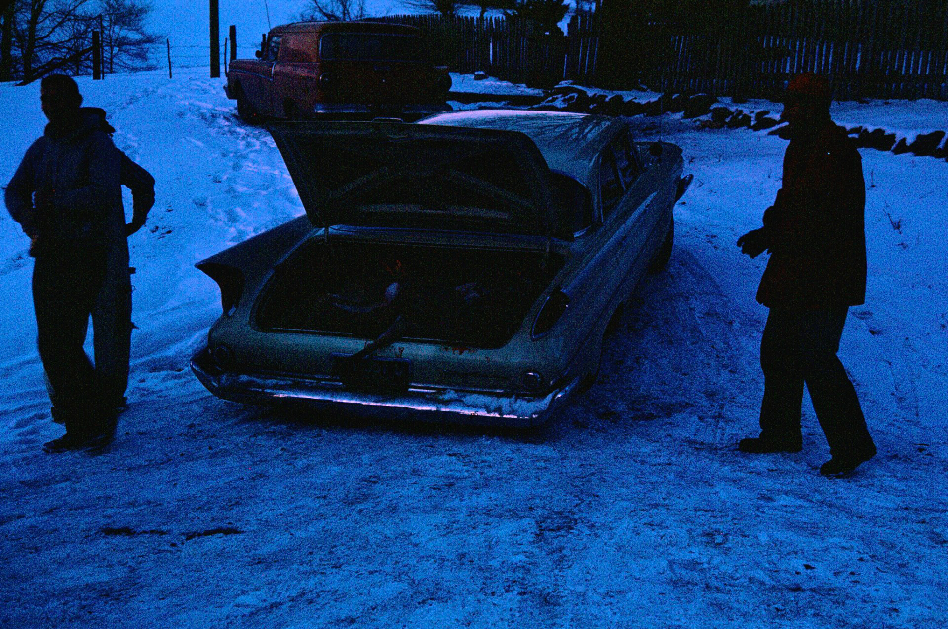 These were slides taken by my father in the early 1960's at the McCorkle Farm after a big deer hunting expedition