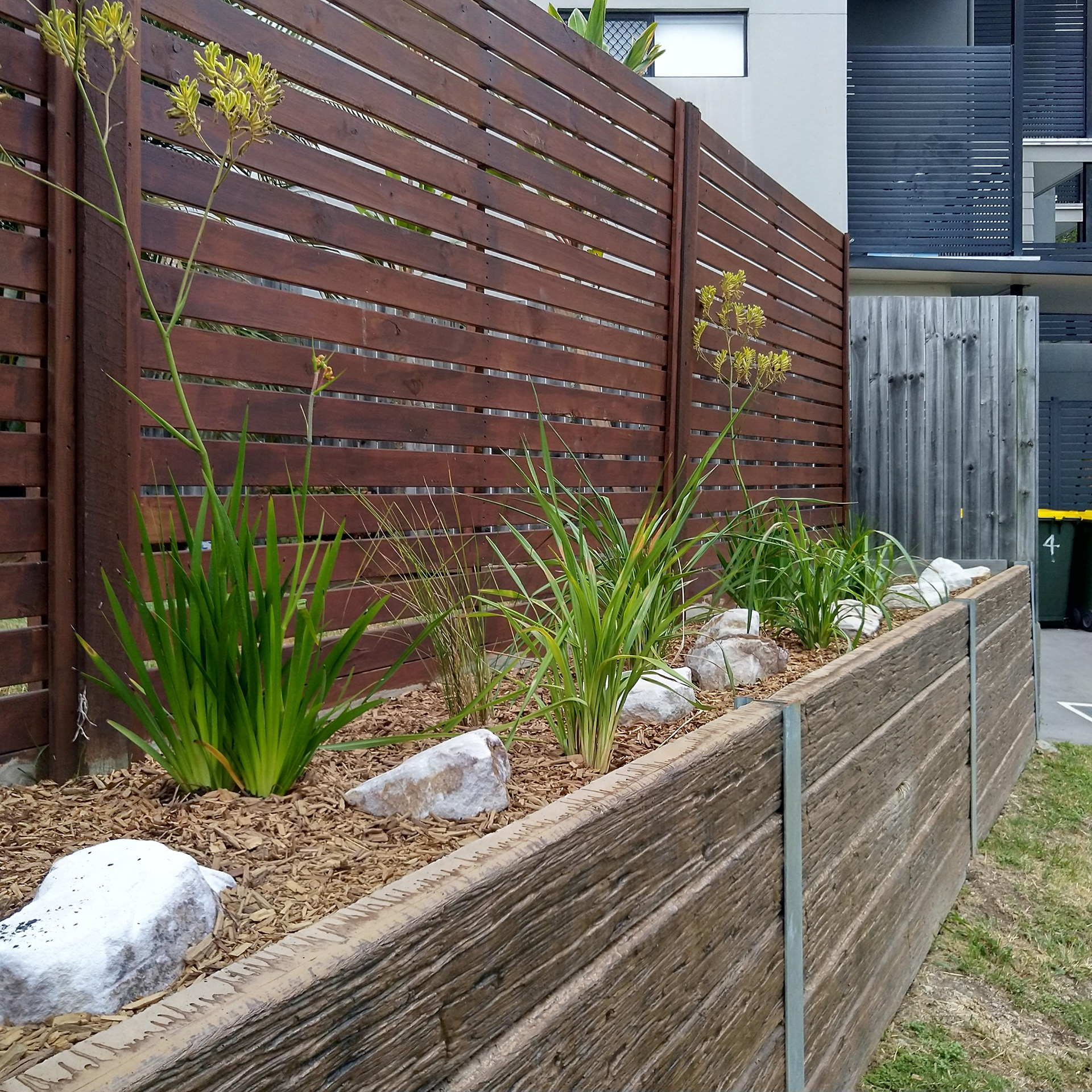 Fence-line Garden Bed