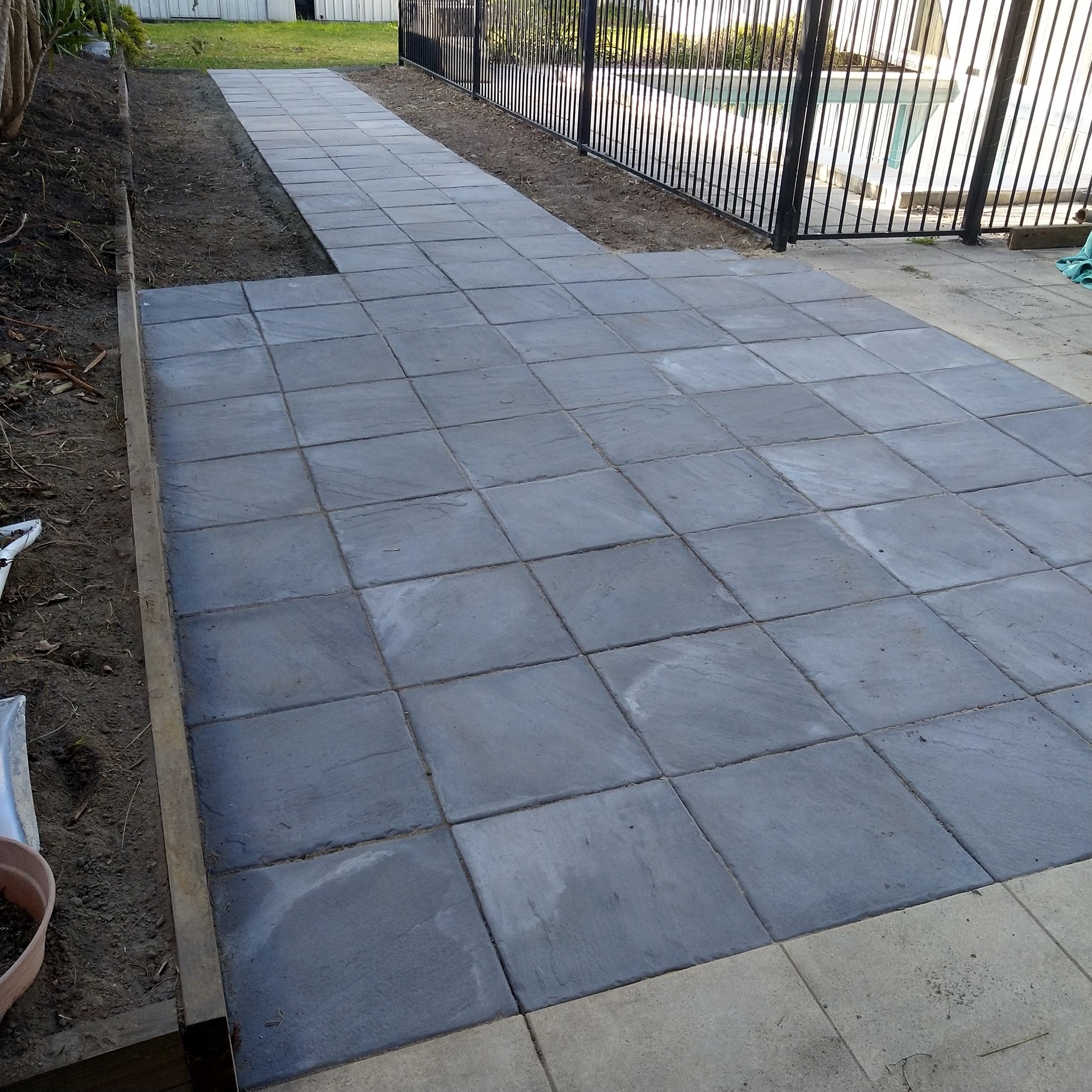 Paving Path Area