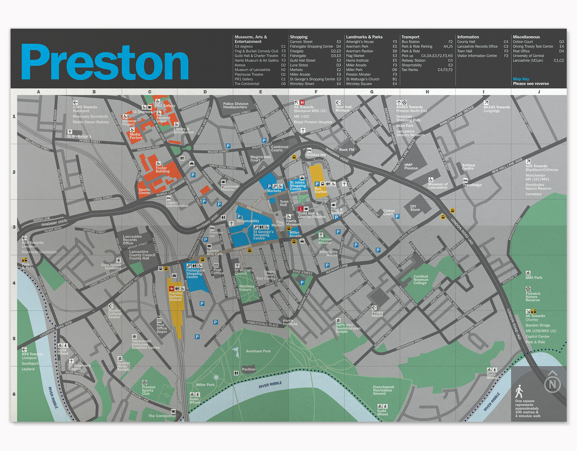 Ric Bixter - Preston City Map & Guide