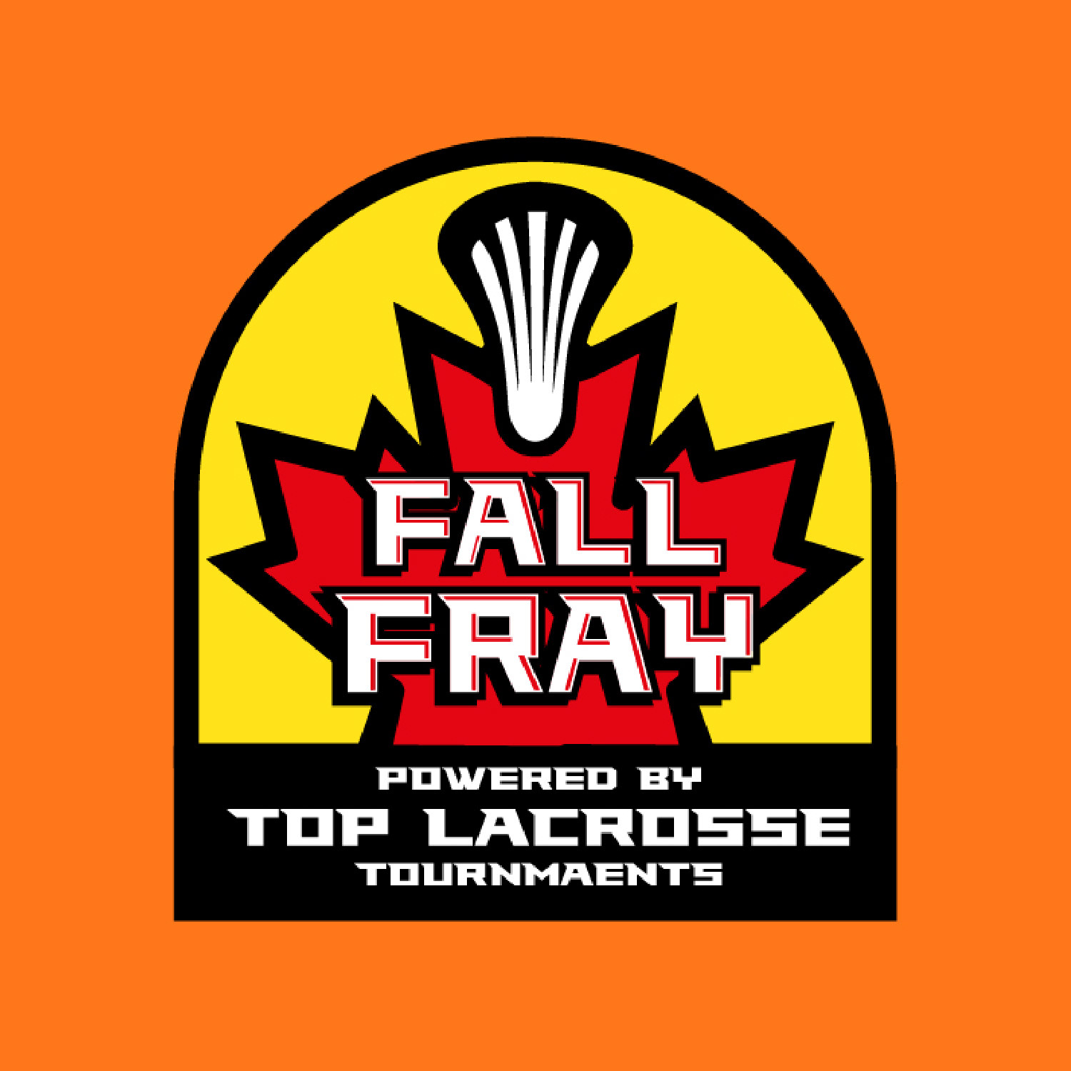 Fall Fray Lacrosse Tournament Logo