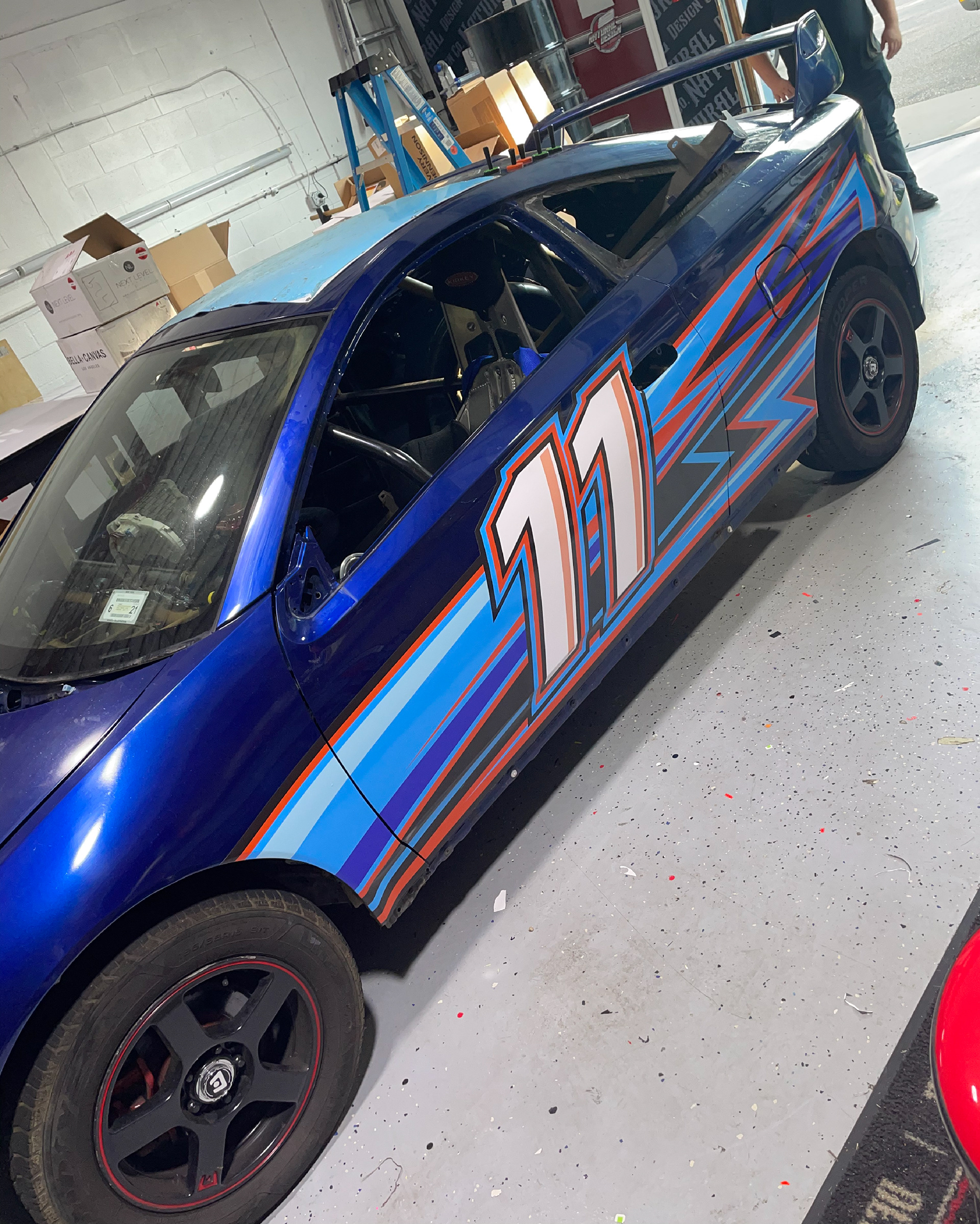 Car Wrap Finished