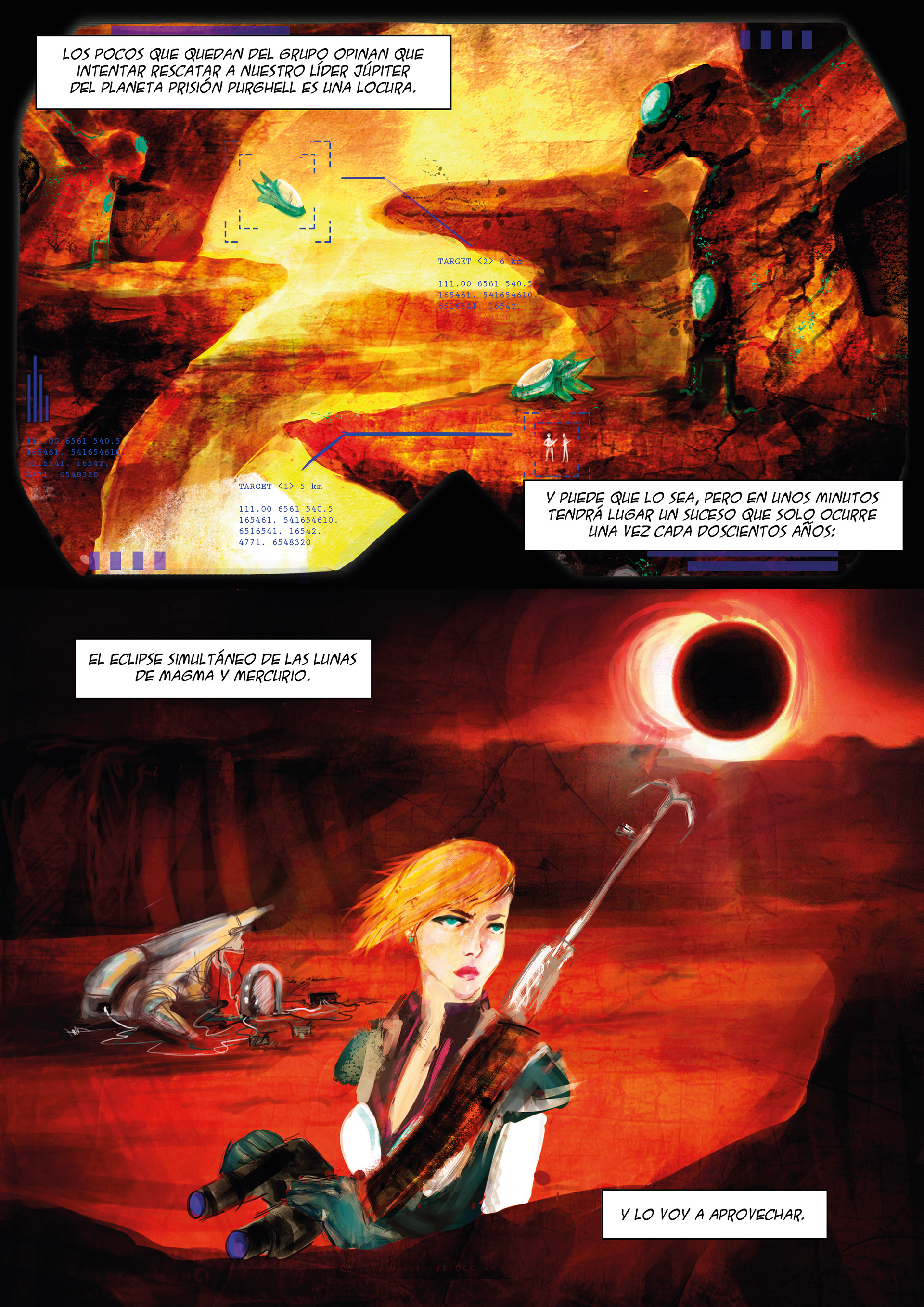 La respuesta de Júpiter pg 1- Cómic nunca publicado