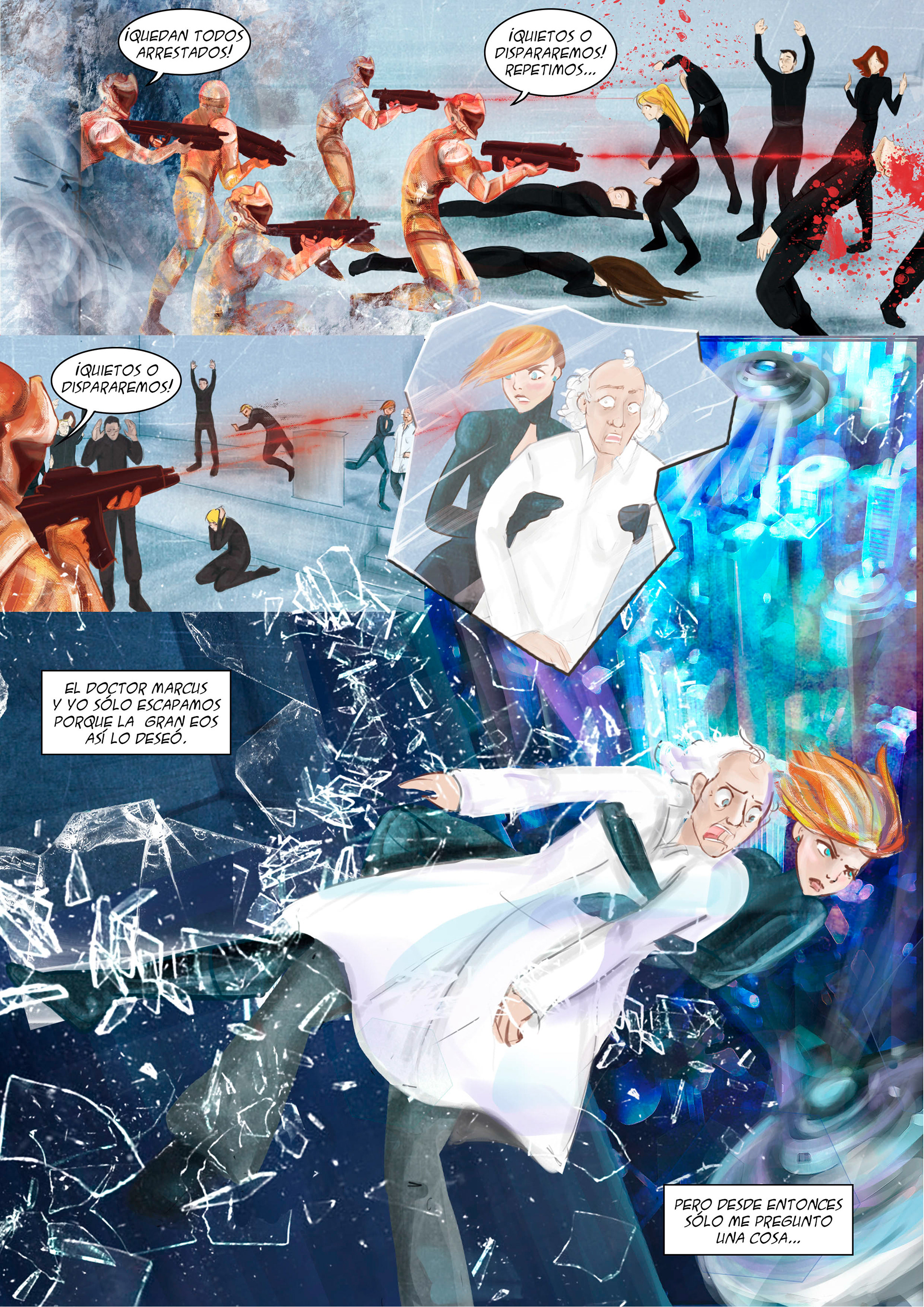 La respuesta de Júpiter pg 6- Cómic nunca publicado