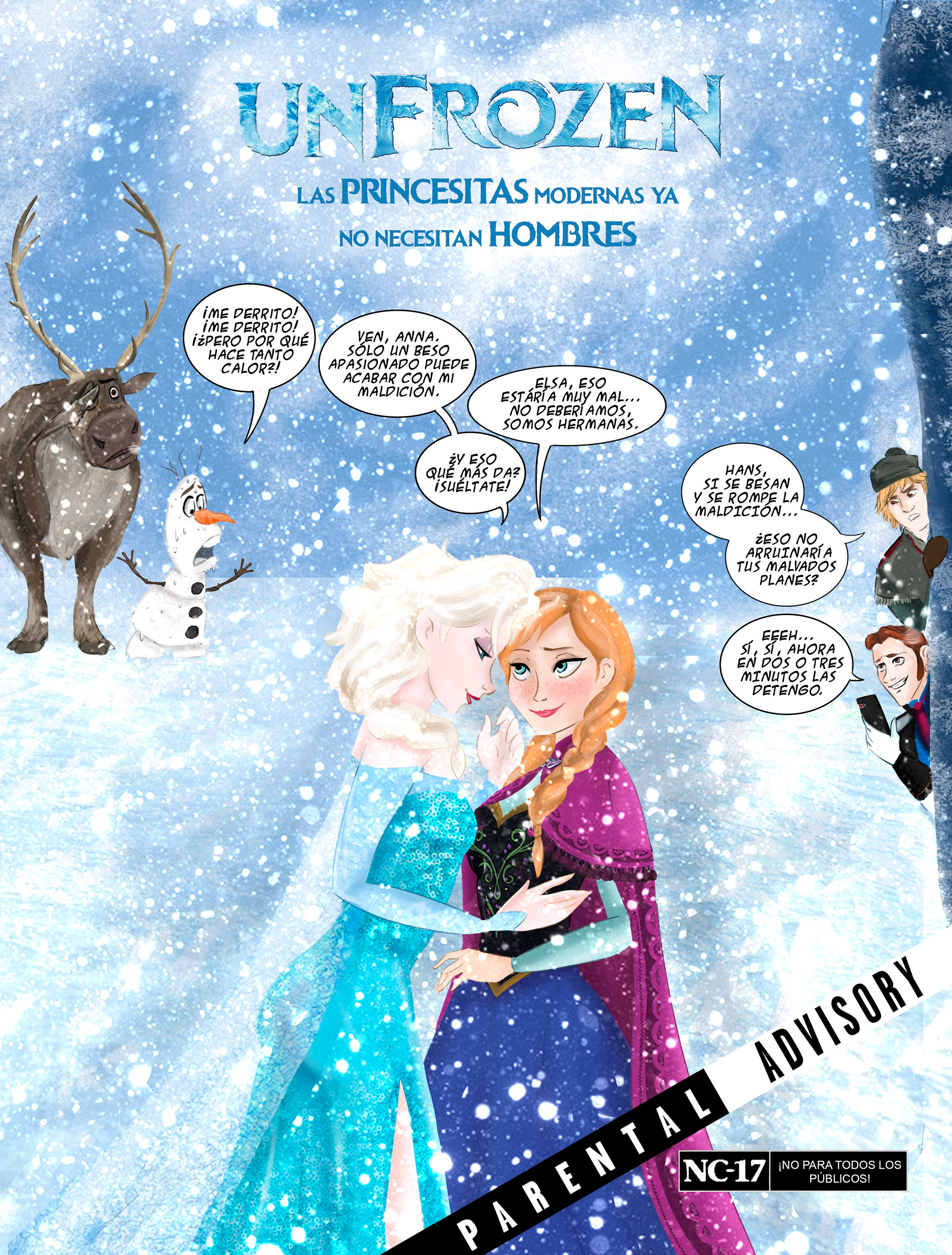 Unfrozen - Página publicada en Twisted Movies Vol 1