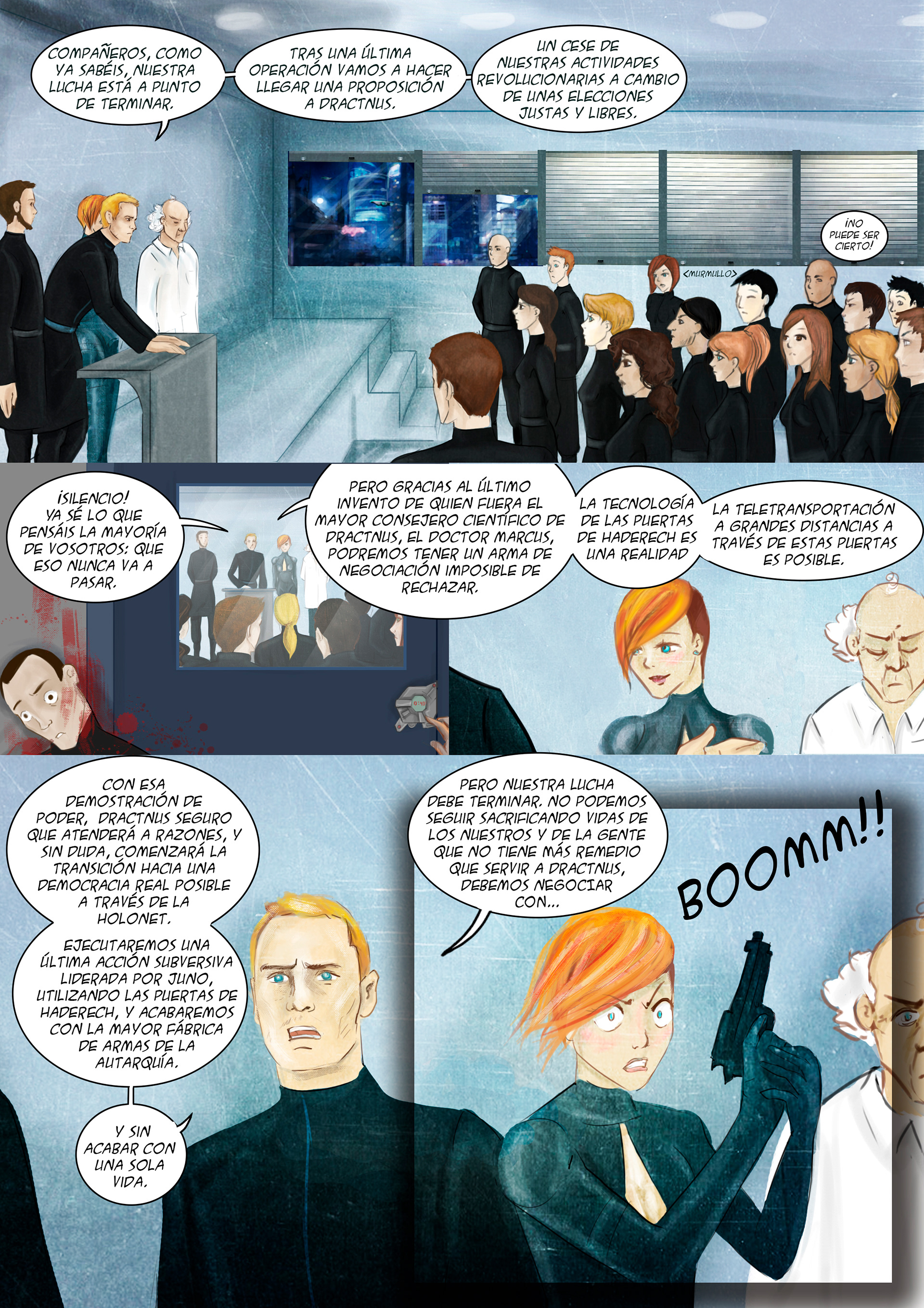 La respuesta de Júpiter pg 5- Cómic nunca publicado