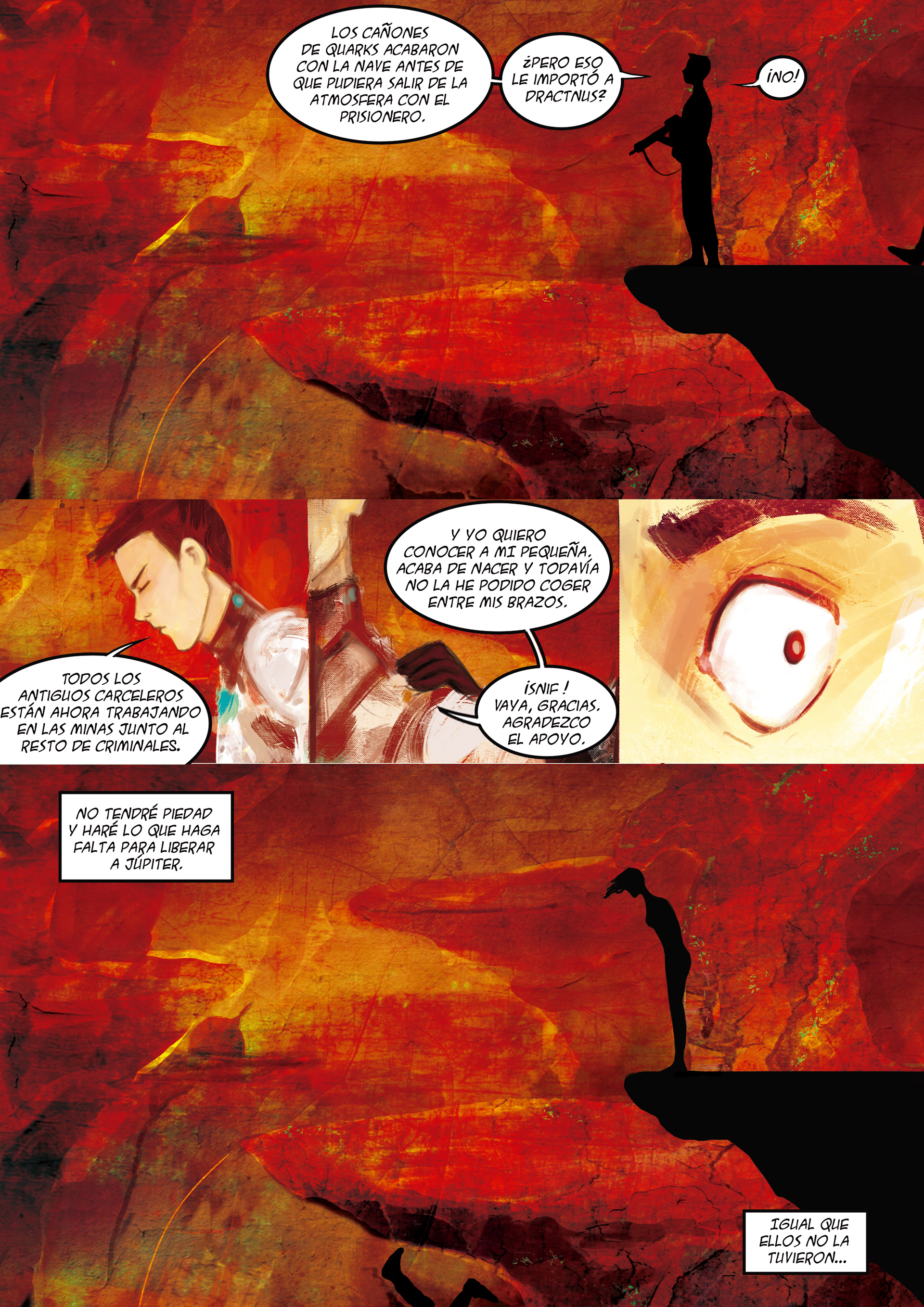 La respuesta de Júpiter pg 3- Cómic nunca publicado