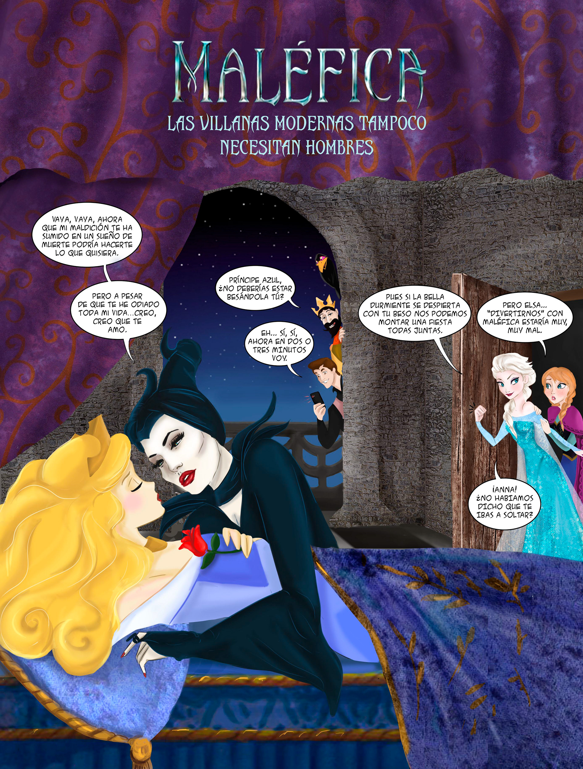 Maléfica- Página publicada en Twisted Movies Vol 1