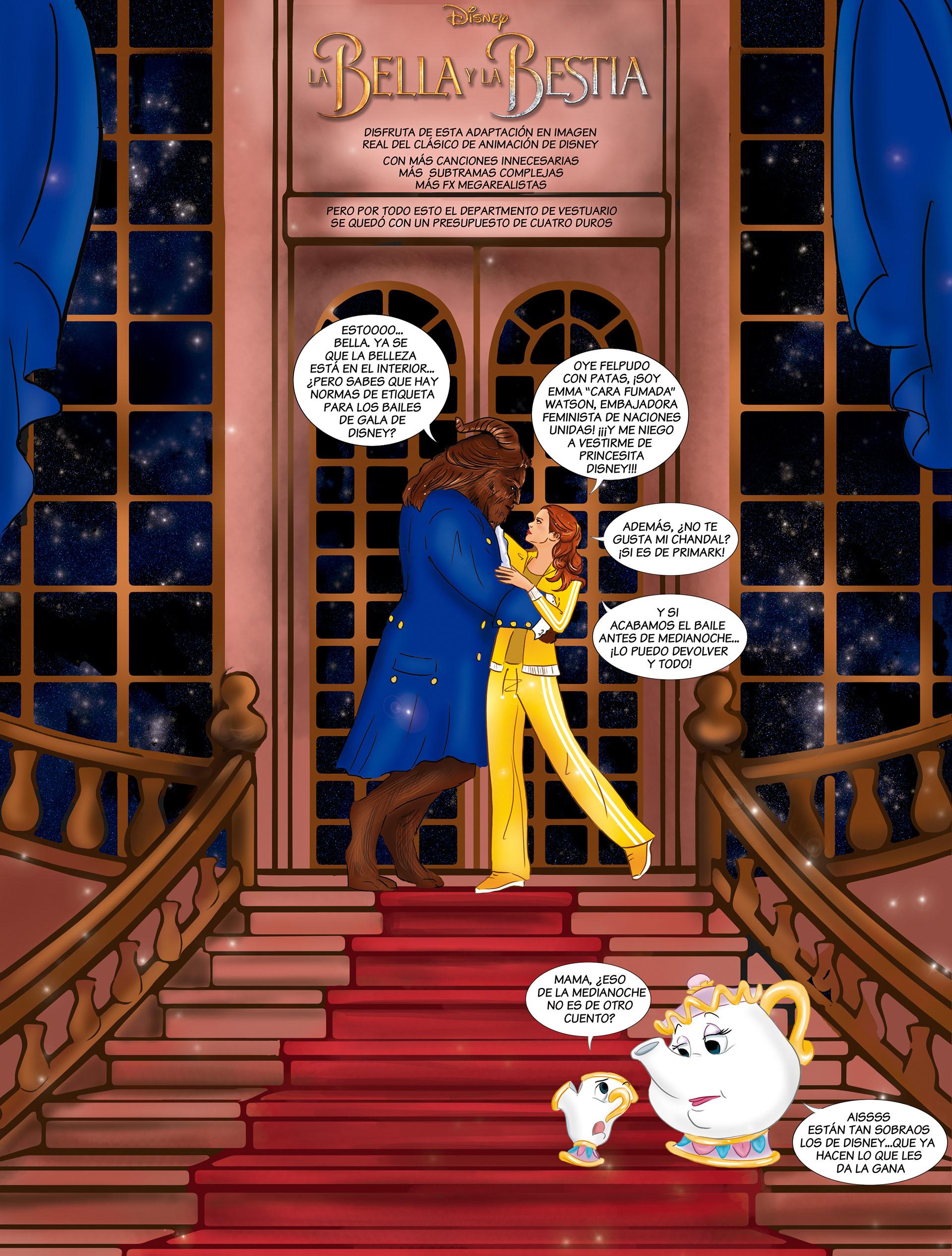 la Bella y la Bestia - Página publicada en Twisted Movies Vol 2