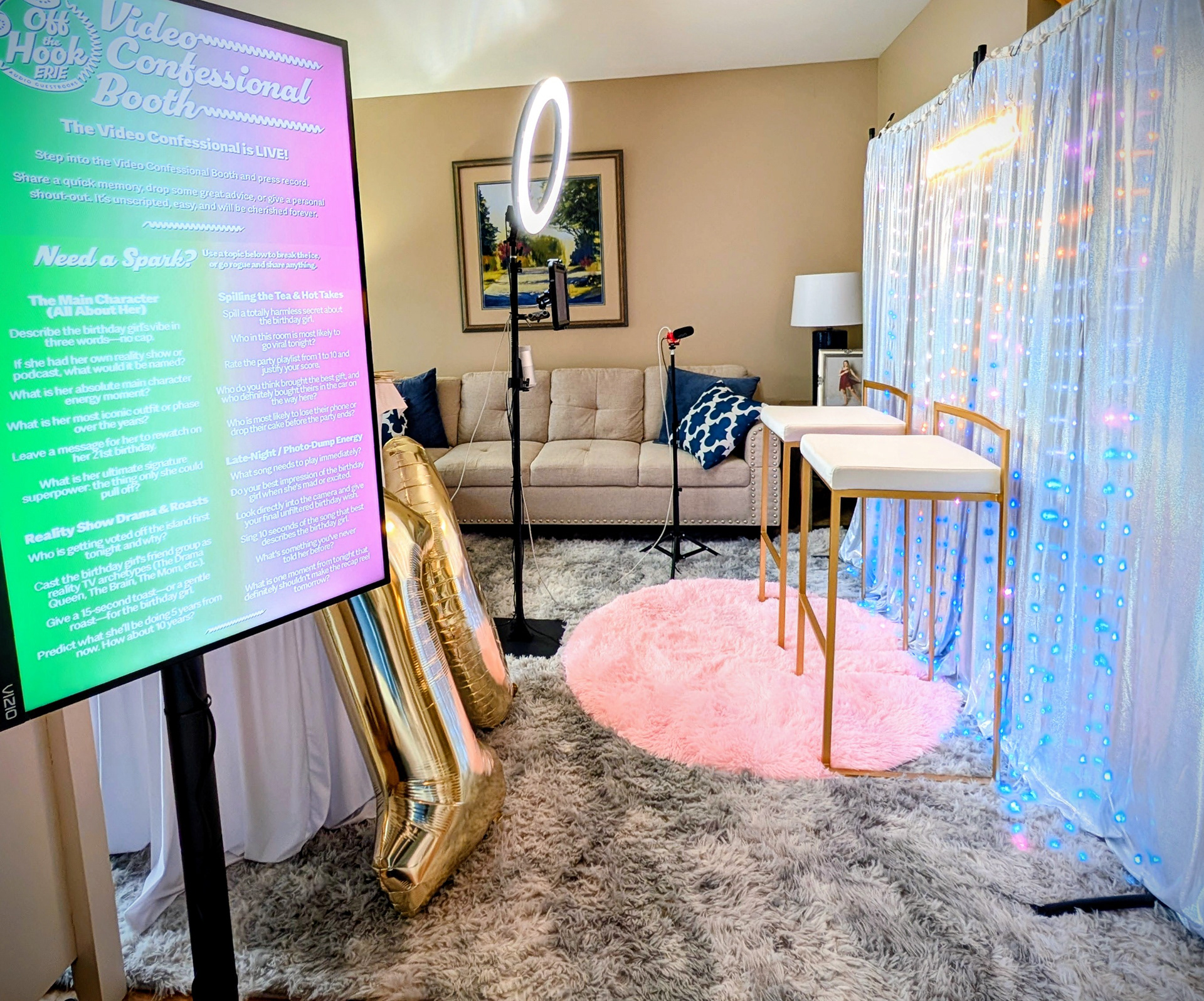 Open Air Setup to Accommodate Your Space