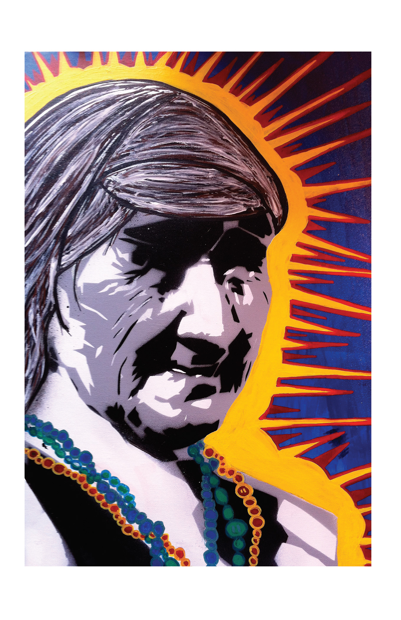 "Sun Mother" A piece created for Native Realities. A celebration of the indigenous experience in modern times.