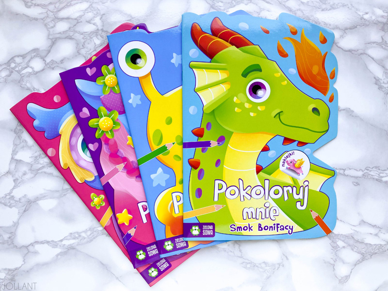 "Pokoloruj mnie", Wydawnictwo Zielona Sowa, 2018