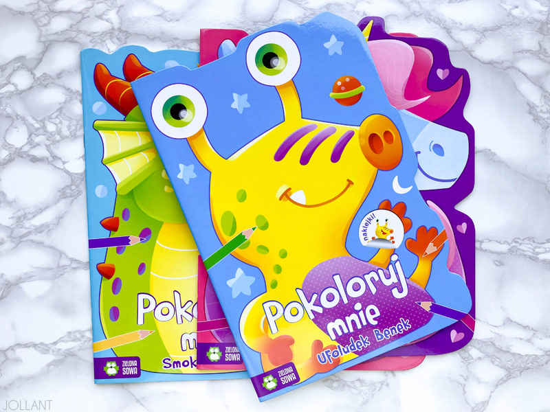 "Pokoloruj mnie", Wydawnictwo Zielona Sowa, 2018