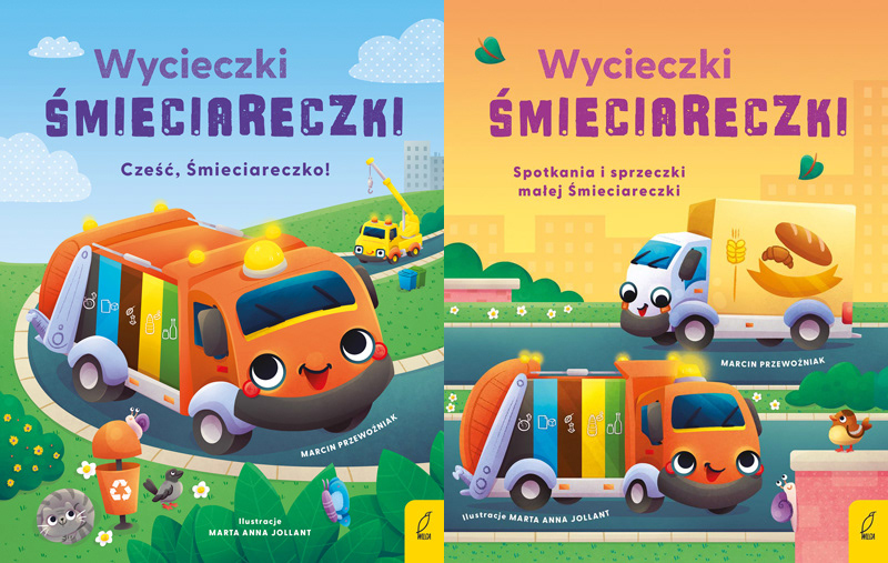 "Wycieczki Śmieciareczki", Wydawnictwo Wilga / GW Foksal, 2023