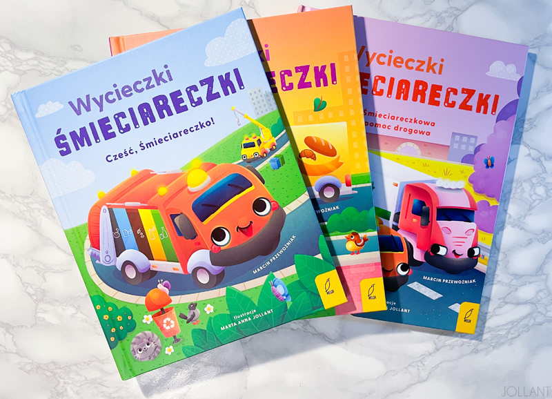 "Wycieczki Śmieciareczki", Wydawnictwo Wilga / GW Foksal, 2023