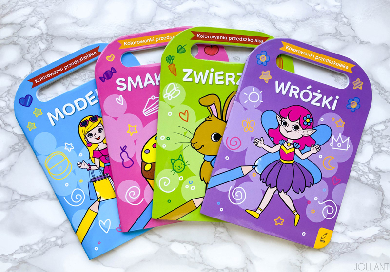 "Kolorowanki przedszkolaka", Wydawnictwo Wilga / GW Foksal, 2019