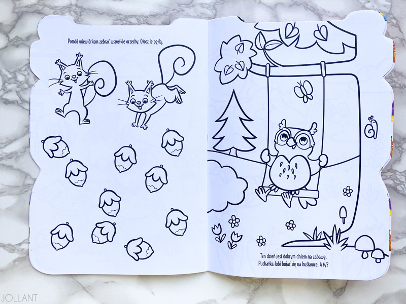 "Pokoloruj mnie", Wydawnictwo Zielona Sowa, 2018