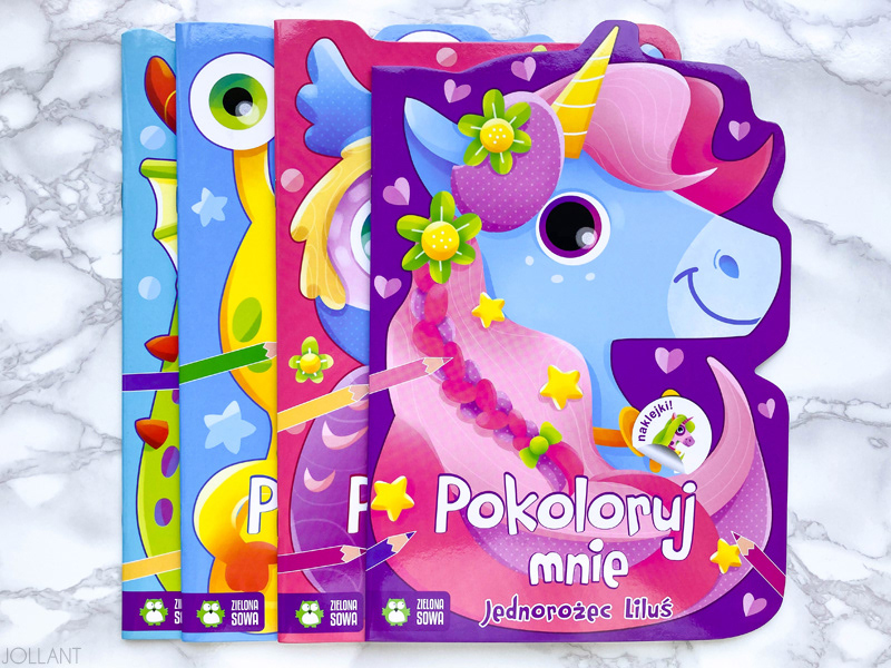 "Pokoloruj mnie", Wydawnictwo Zielona Sowa, 2018