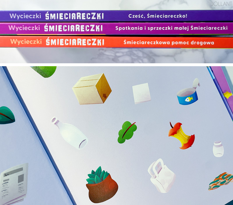 "Wycieczki Śmieciareczki", Wydawnictwo Wilga / GW Foksal, 2023