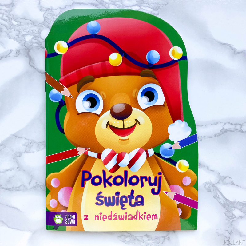 "Pokoloruj święta", Wydawnictwo Zielona Sowa, 2018