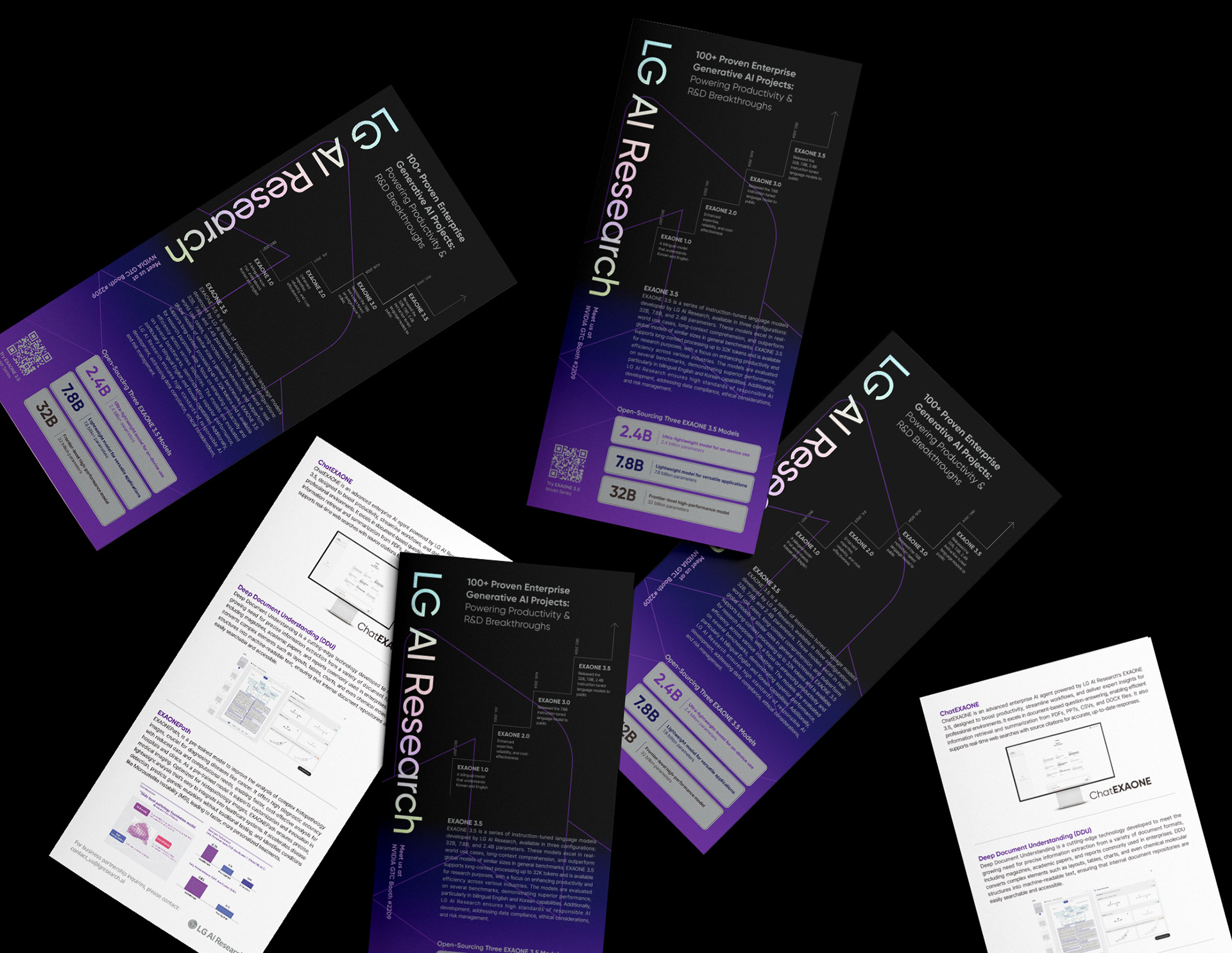 디자인퍼플 ai 컨퍼런스 리플릿