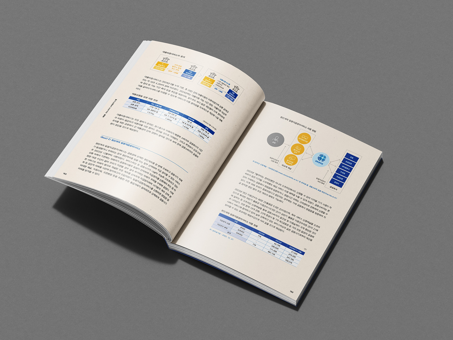금융결제원 지급결제 안내 브로슈어 디자인