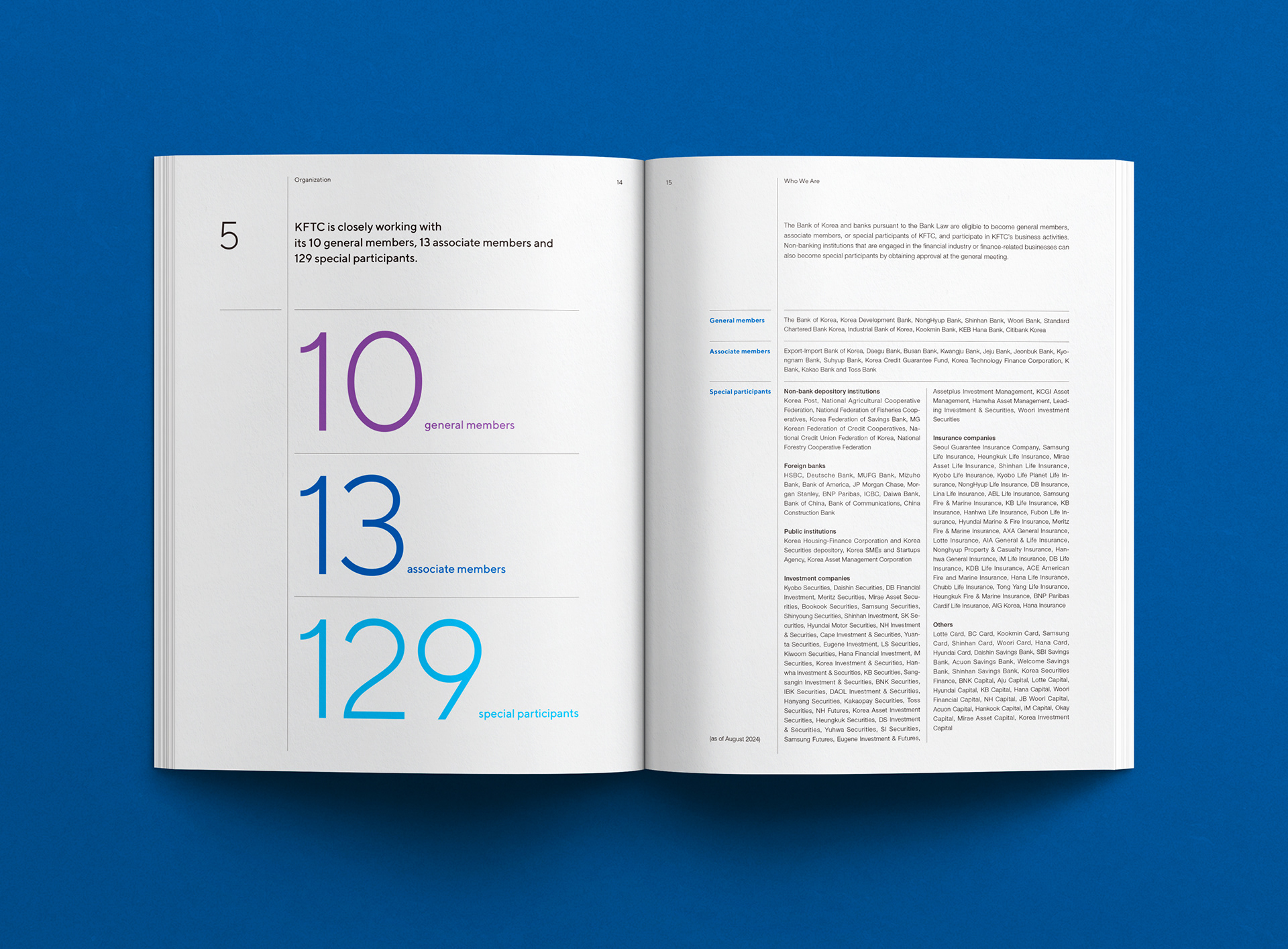 금융결제원 브랜드 소개 브로슈어 디자인