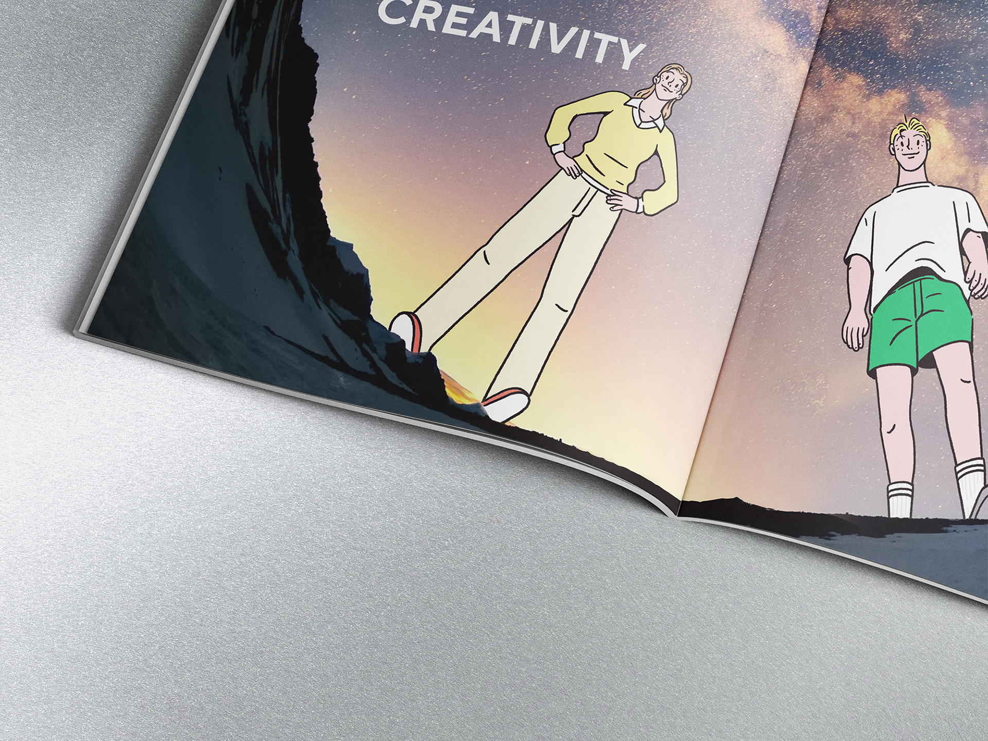 dyb교육 브랜드북 브로슈어 디자인