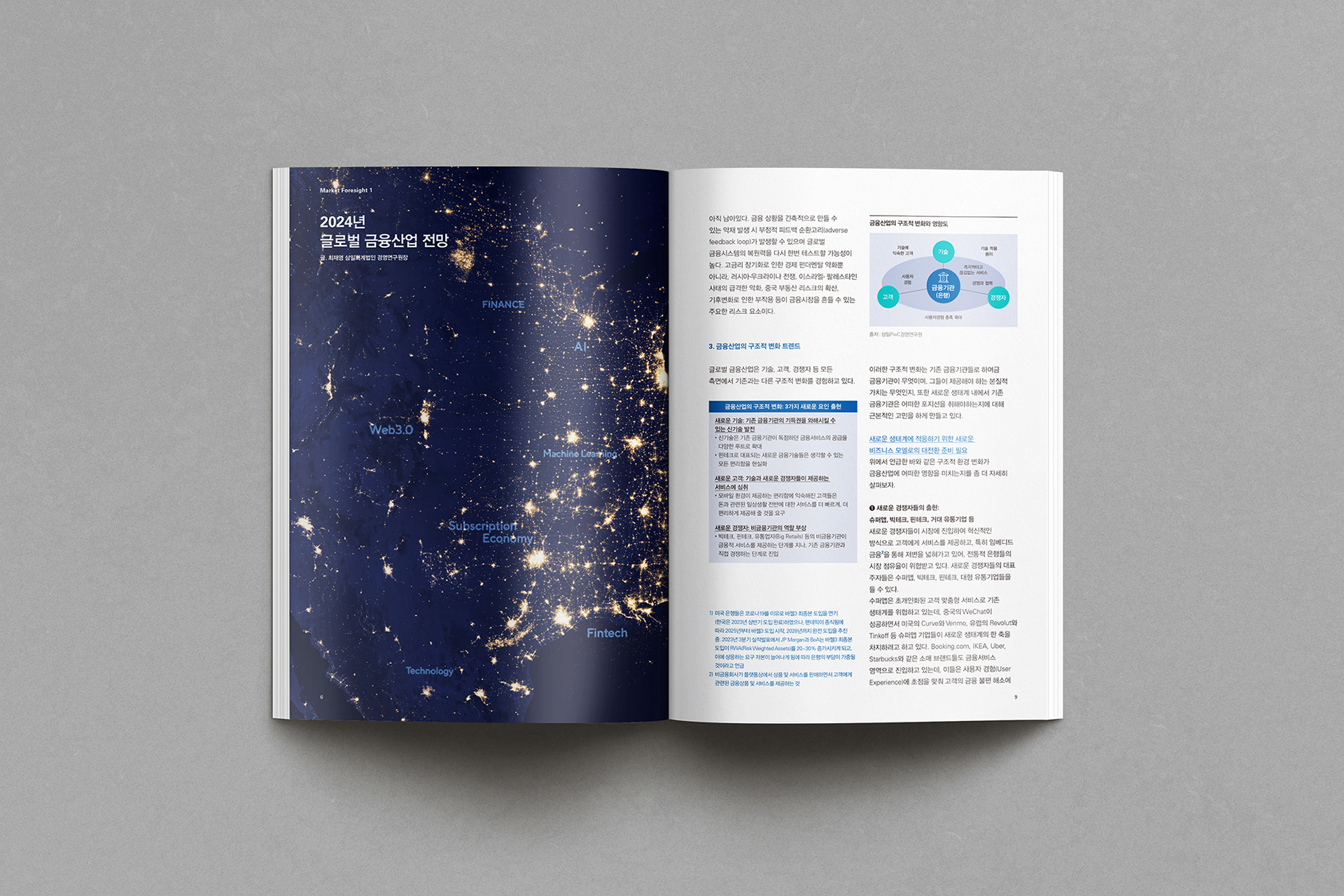 금융결제원 인사이트 매거진 디자인