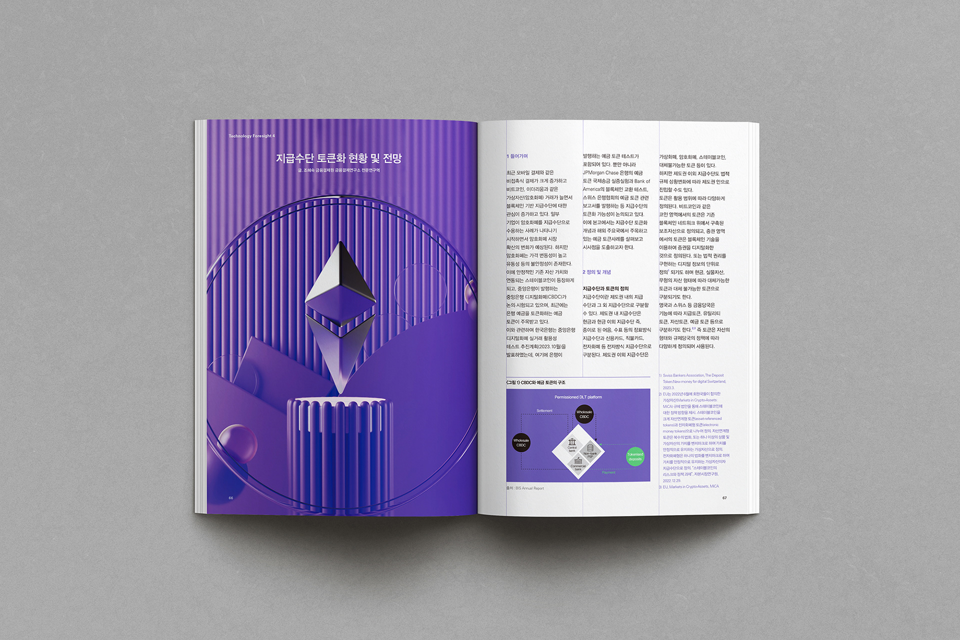 금융결제원 인사이트 매거진 디자인