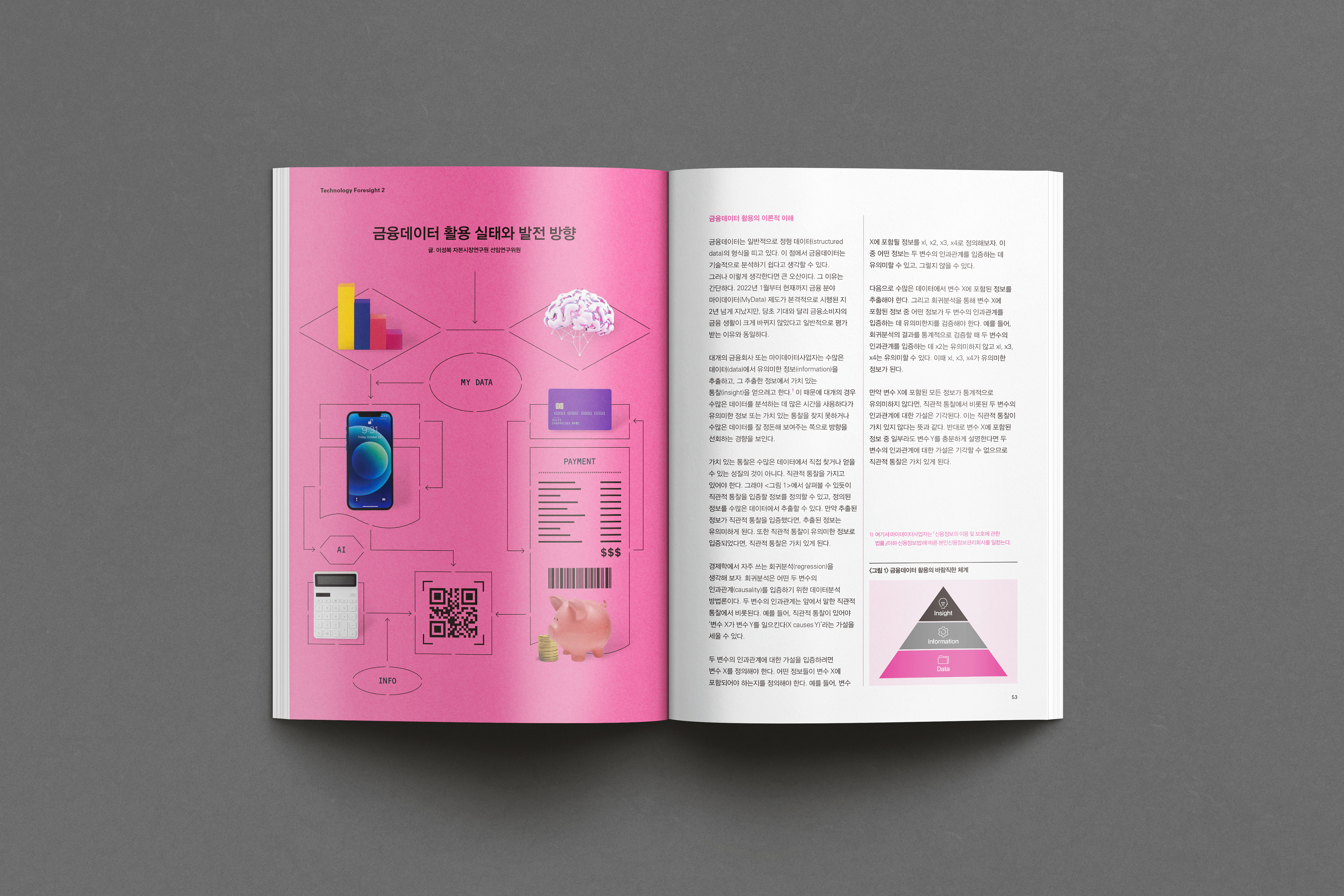 금융결제원 인사이트 매거진 디자인