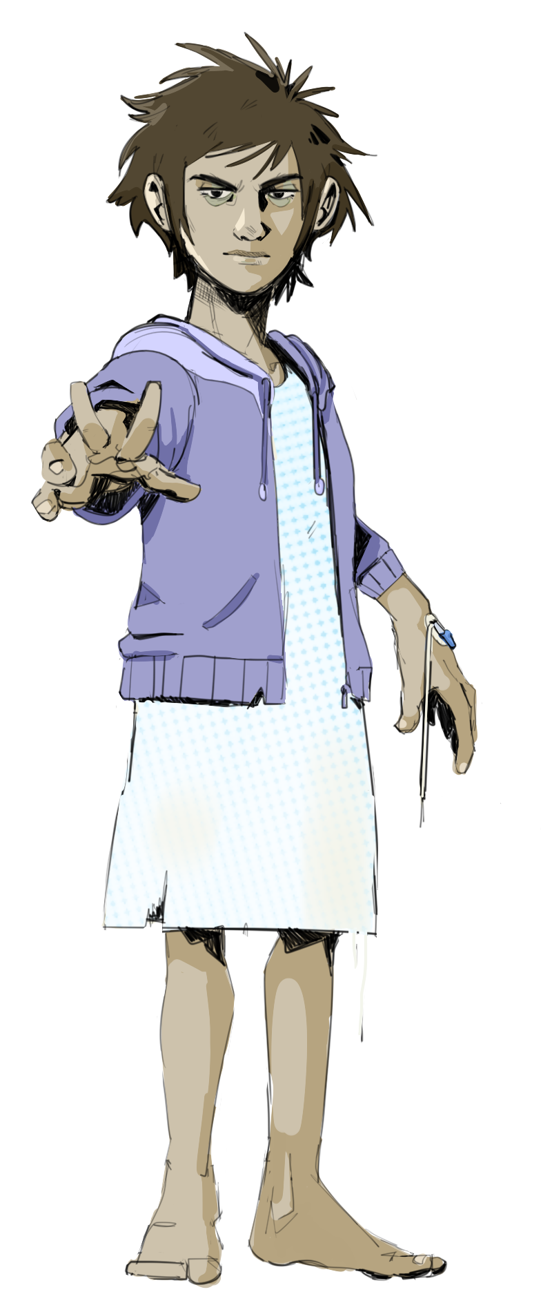 Character Art for The Experiment