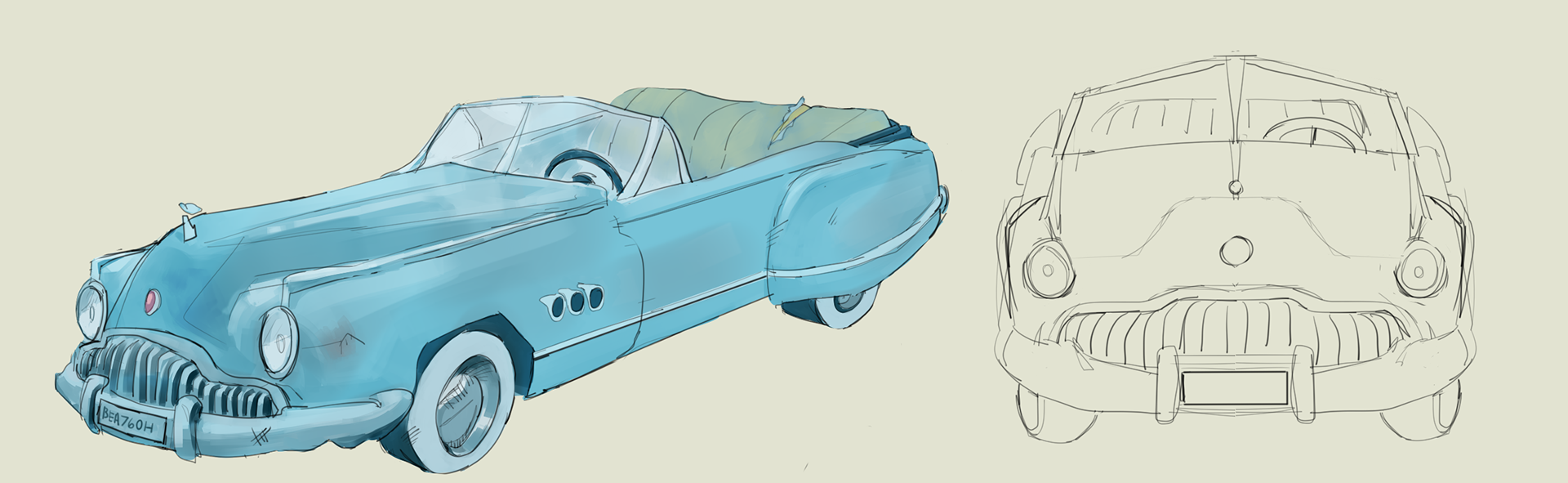 Old Car for Beat the Beat Up!