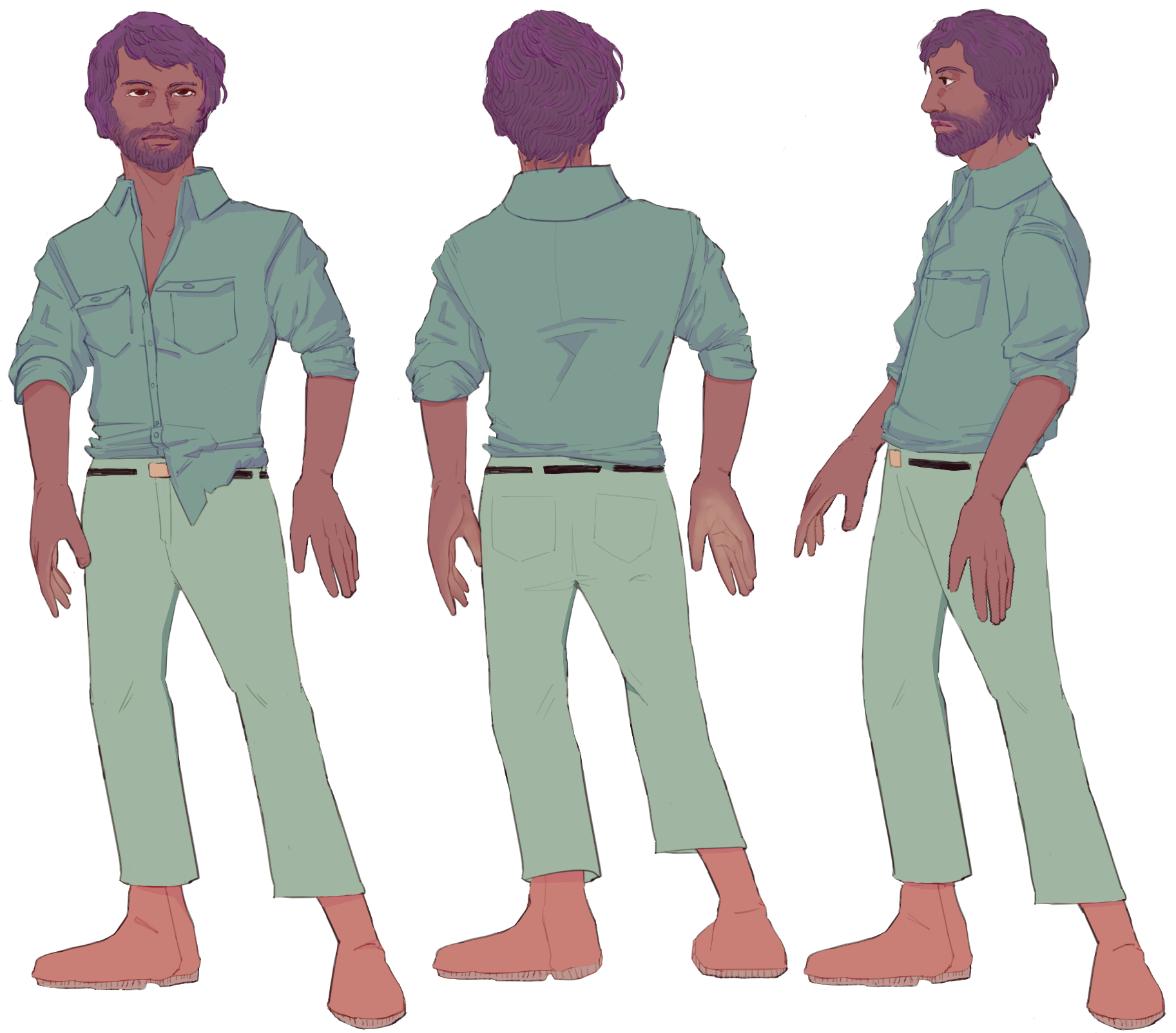 Character Concept for Beat the Beat Up!