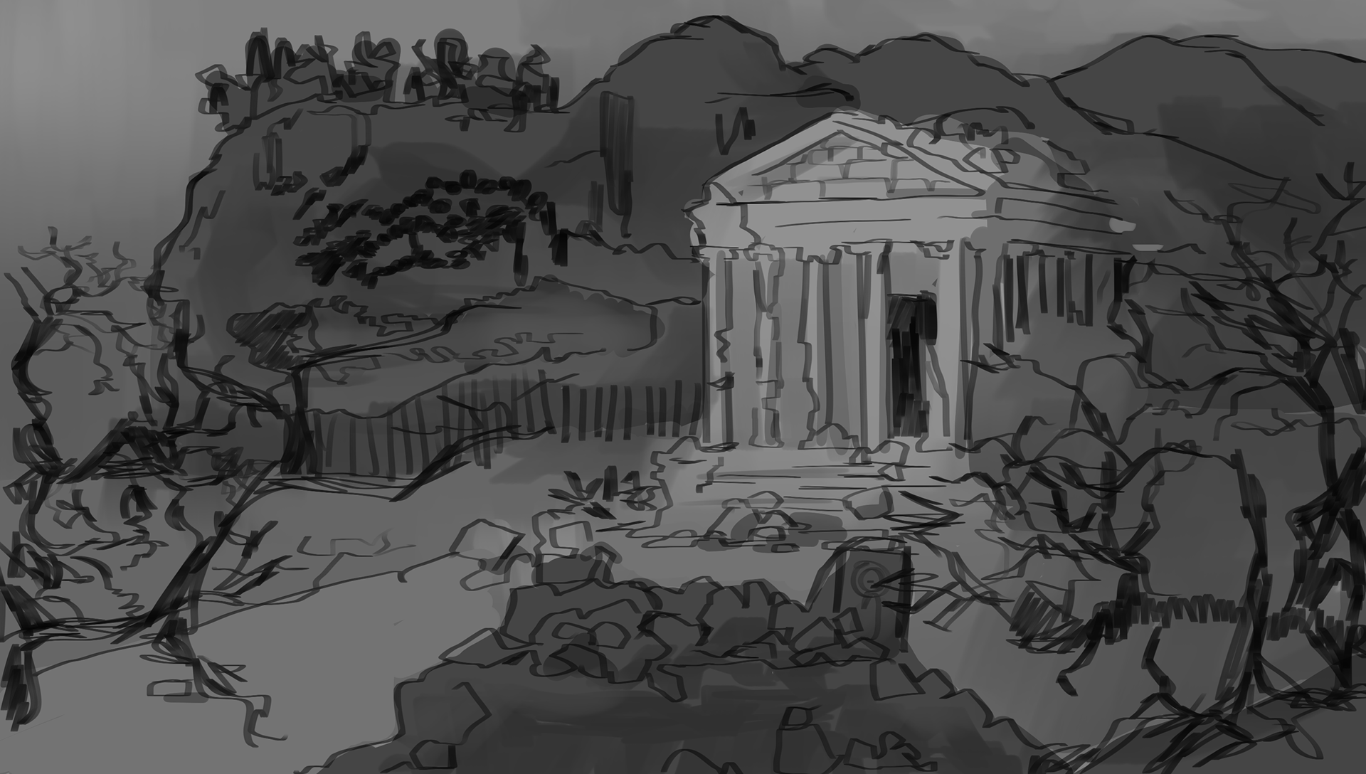 Saturn's Temple for Impasto