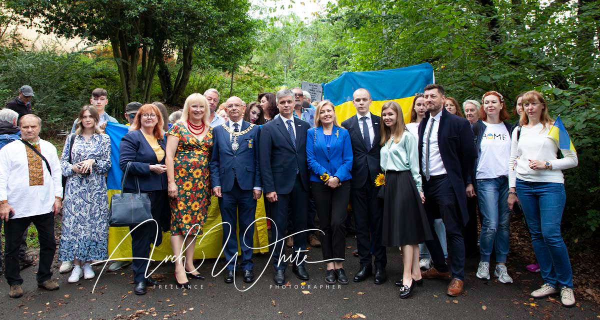 31st anniversary of Ukrainian Independence, Scotland, UK