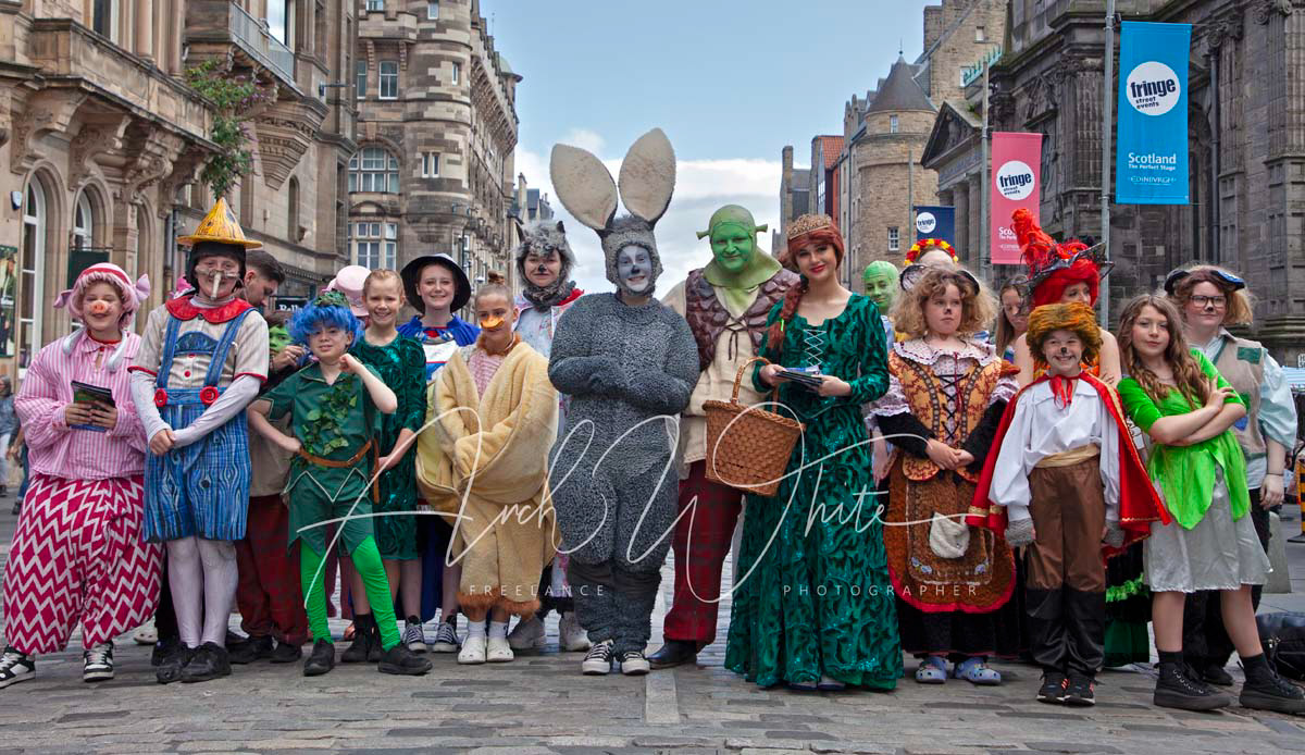 Edinburgh Festival Fringe, Nardone's Academy of Performing Arts, 2023, Shrek The Musical JR, EdFringe,