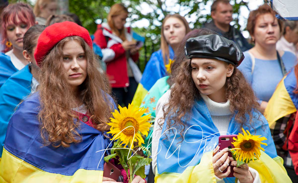 31st anniversary of Ukrainian Independence, Scotland, UK