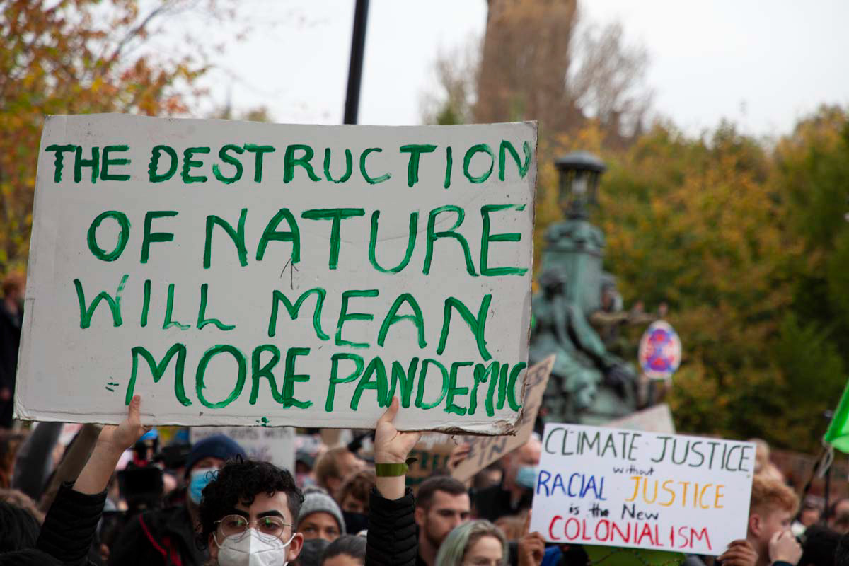 COP26 Fridays for Future, Climate Strike, 2021, Glasgow, Scotland