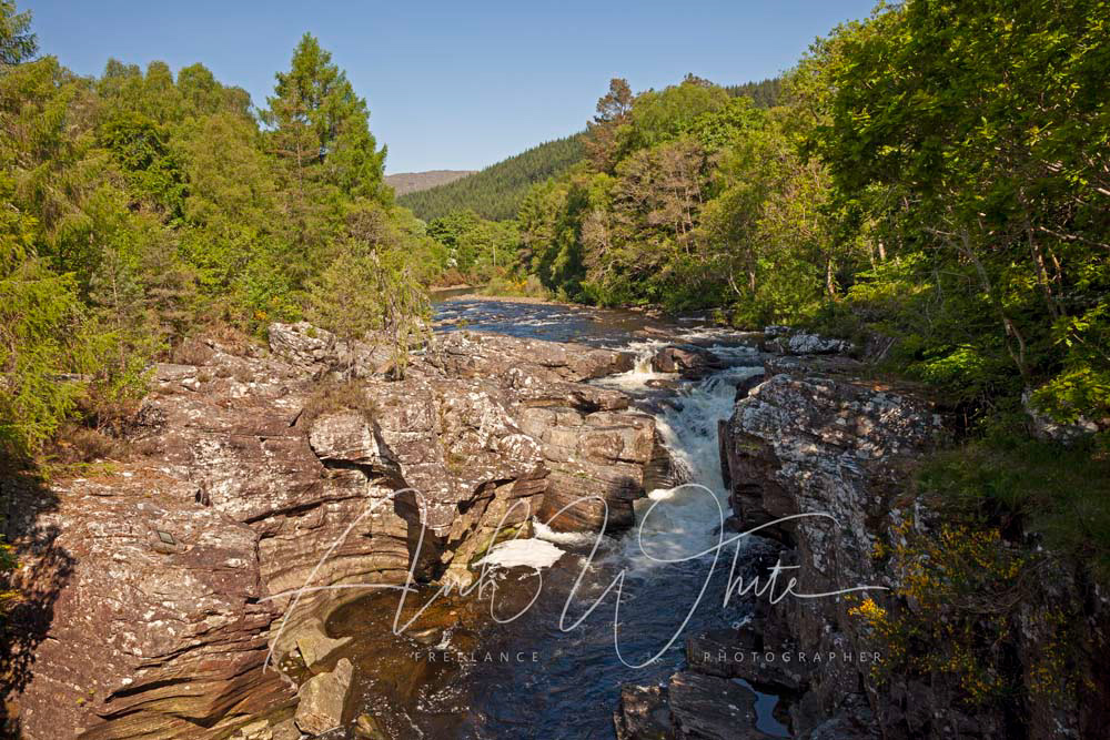 River Moriston, Invermoriston Falls, Inverness, Scotland, UK