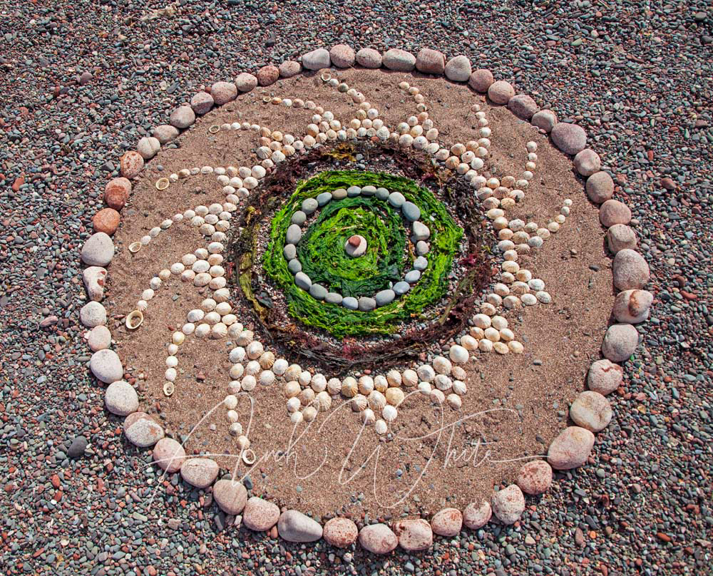 European Land Art Festival, 2022, ELAF, Dunbar, Scotland, Manadala, Mandal'ana's