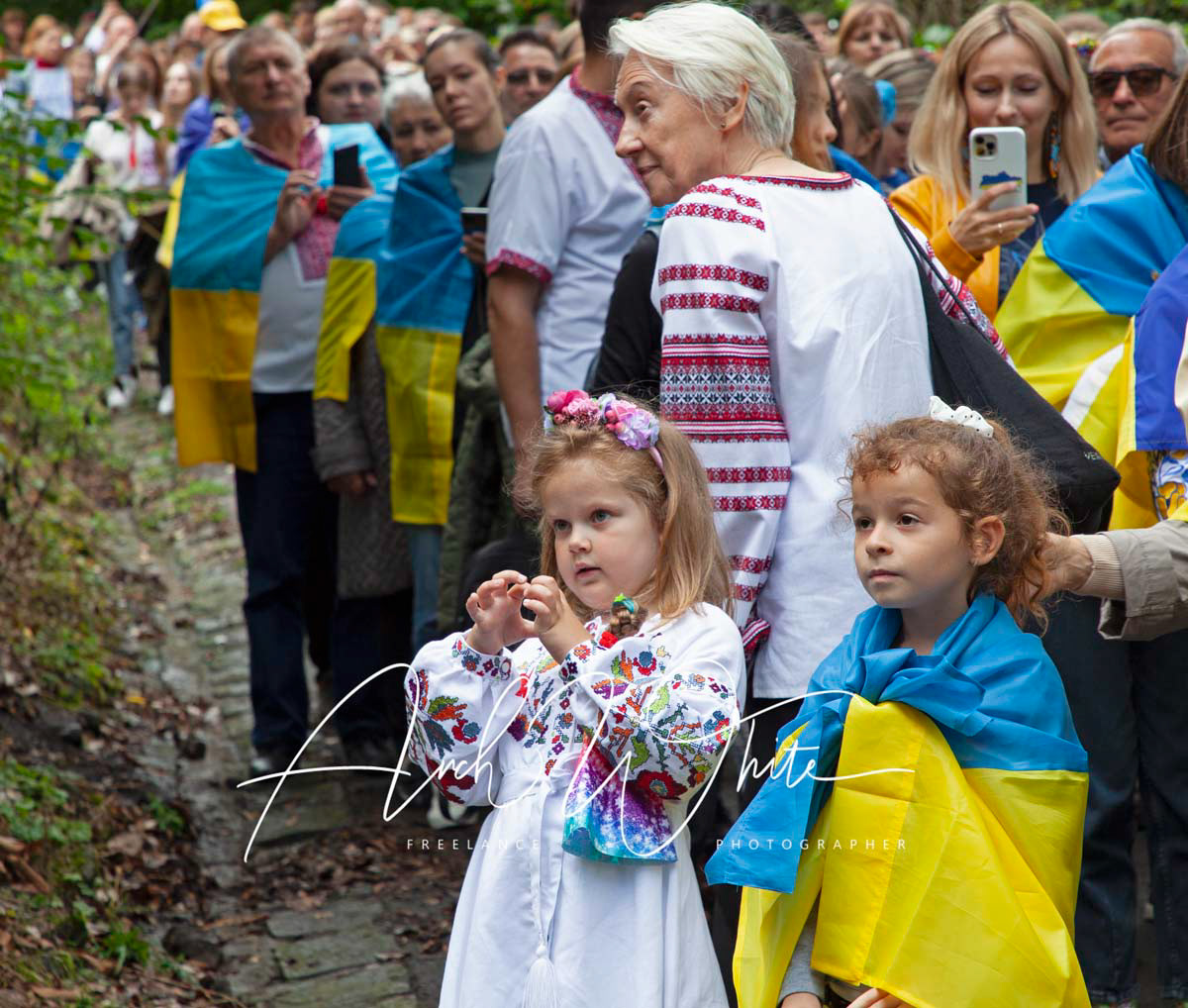 31st anniversary of Ukrainian Independence, Scotland, UK