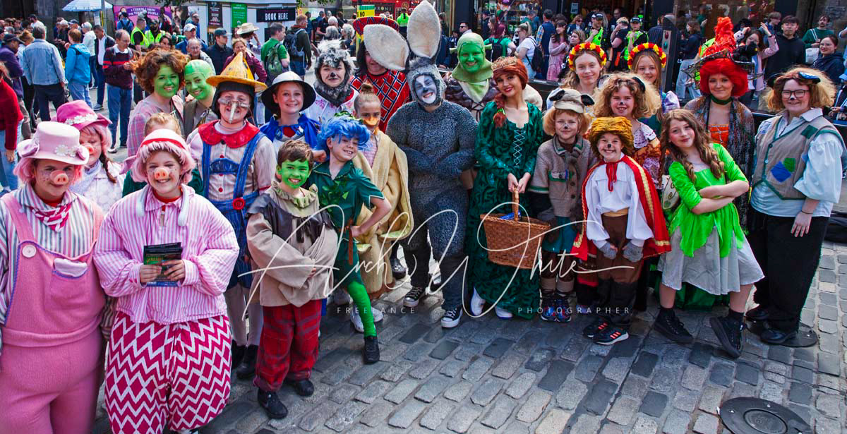 Edinburgh Festival Fringe, Nardone's Academy of Performing Arts, 2023, Shrek The Musical JR, EdFringe,