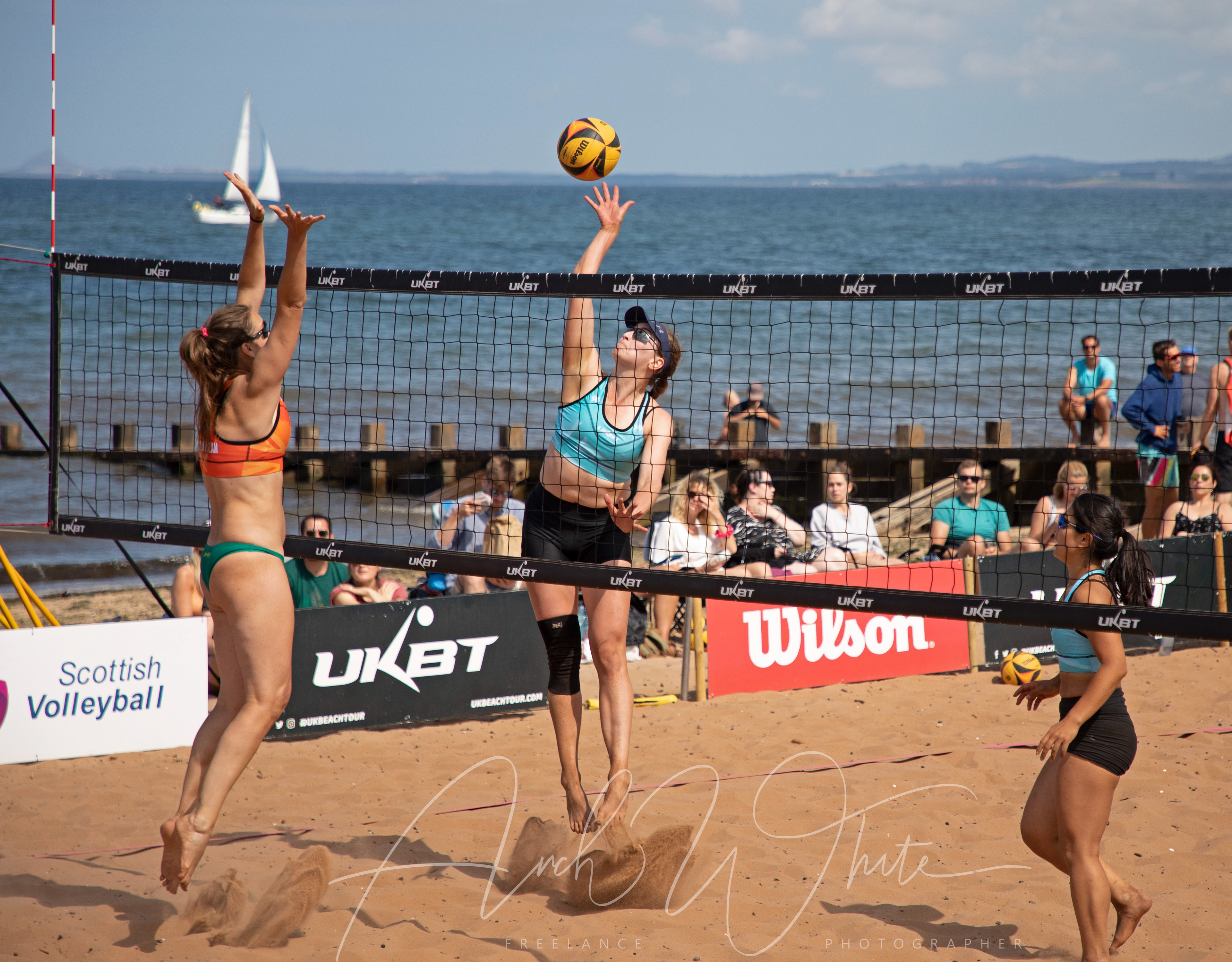 UKBT Grand Slam Series Volleyball , 2021, Portobello, Edinburgh, Scotland, Final, Women's