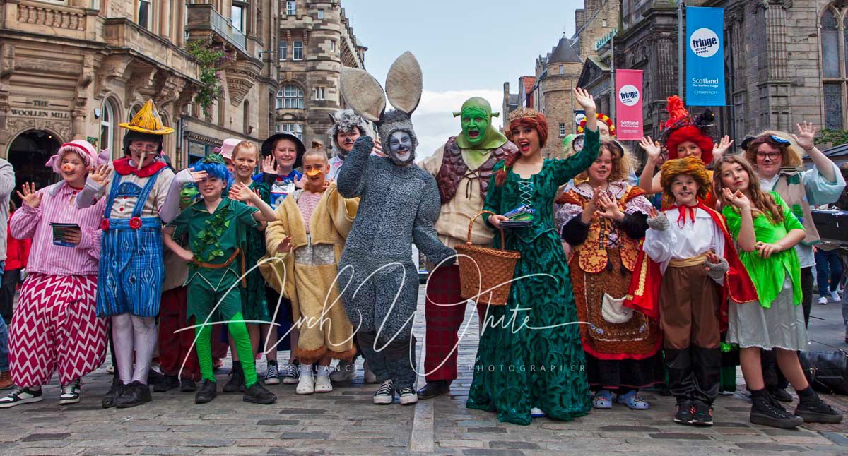 Edinburgh Festival Fringe, Nardone's Academy of Performing Arts, 2023, Shrek The Musical JR, EdFringe,